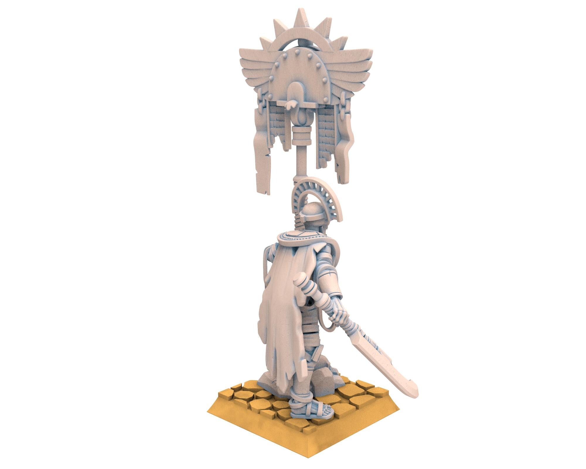 Eternal Dynasties - Eternal Pharaoh Banner, The Ancient Skeletons, Fantasy Battle, Oldhammer, King of war, D&D