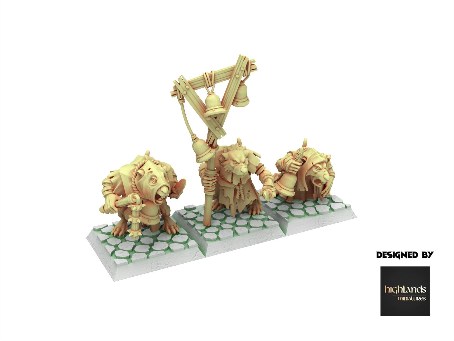 Rattigan - Vermin Acolytes, giant rat of the dirty deep, highland, plague spreader