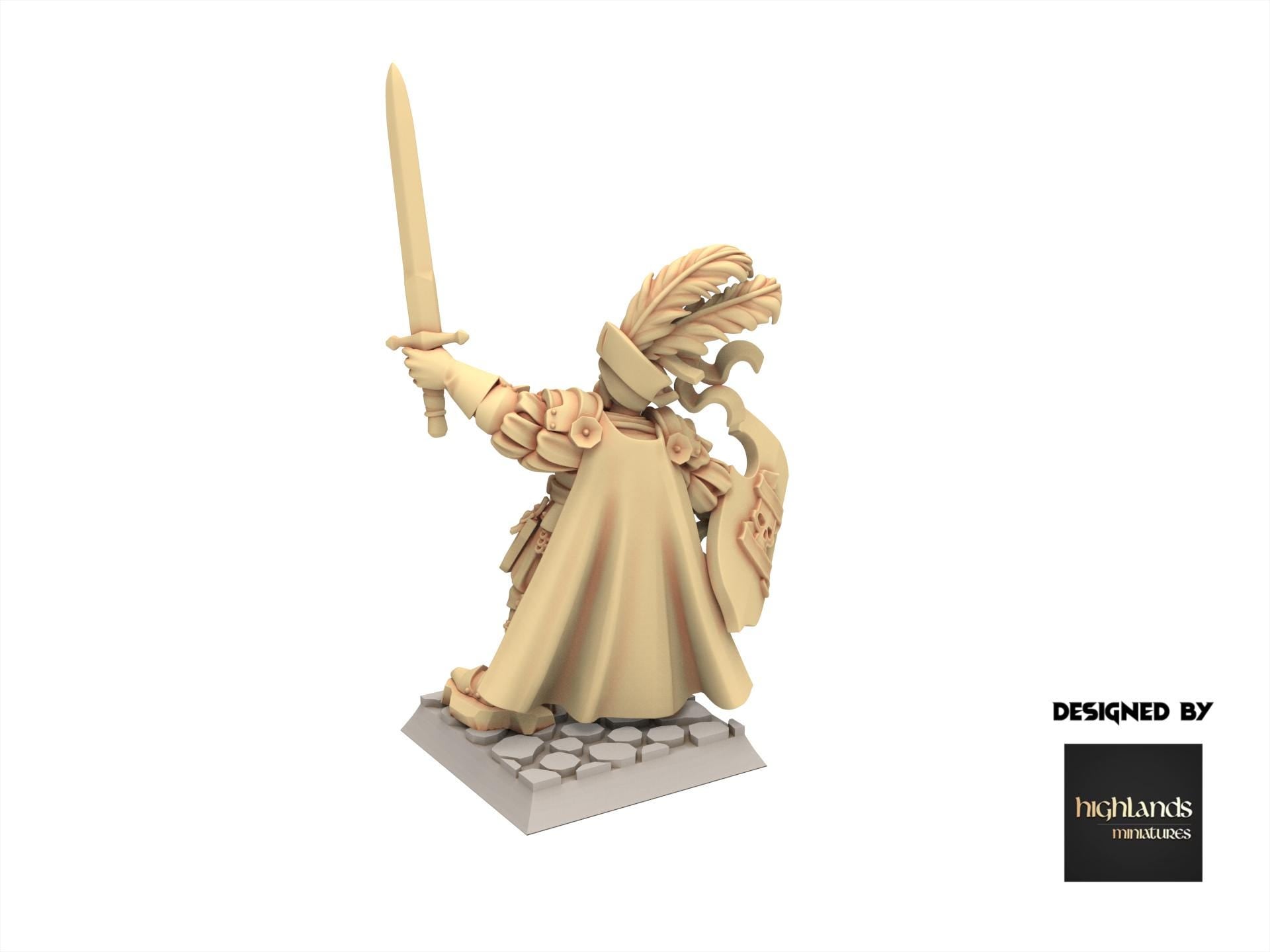 Imperial Fantasy - General on Foot & on Horse