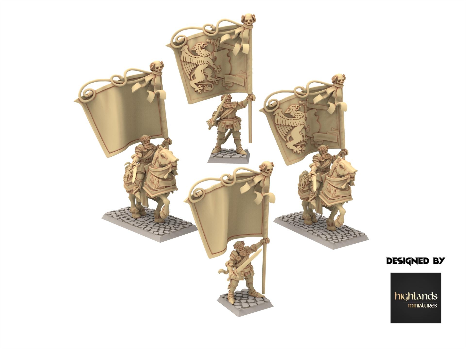 Imperial Fantasy - General on Foot & on Horse