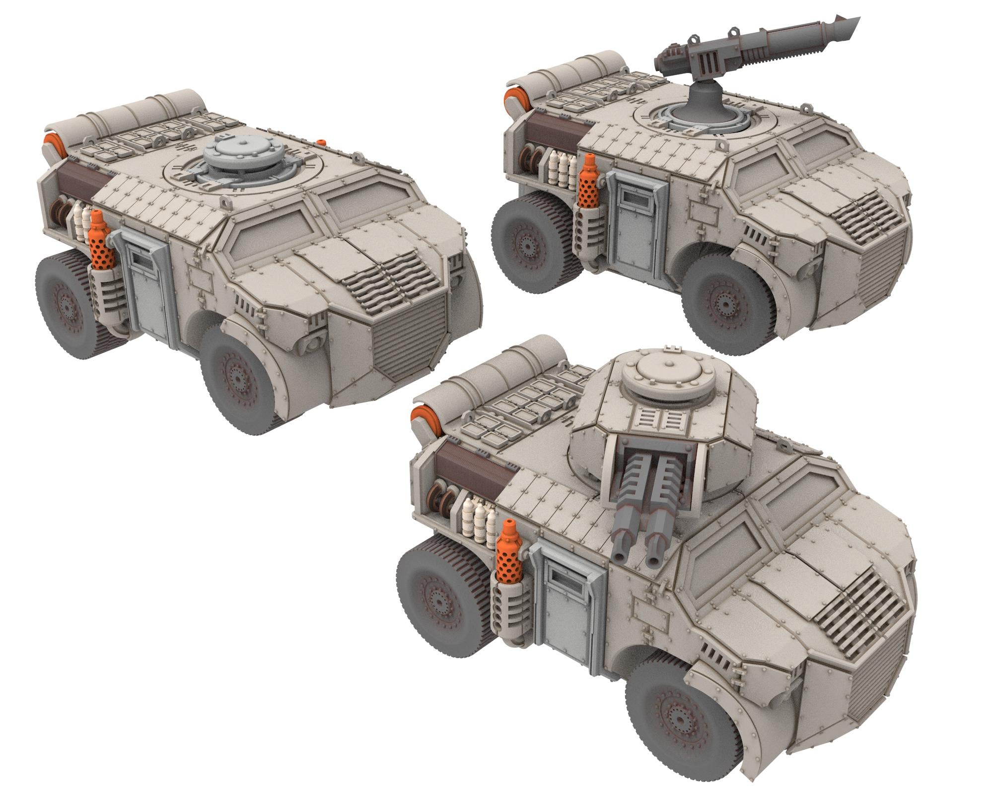 Military - Bufalo Versatile FIV - A Relic of Damocles' Conquest, imperial, post-apocalyptic empire, usable for tabletop wargame