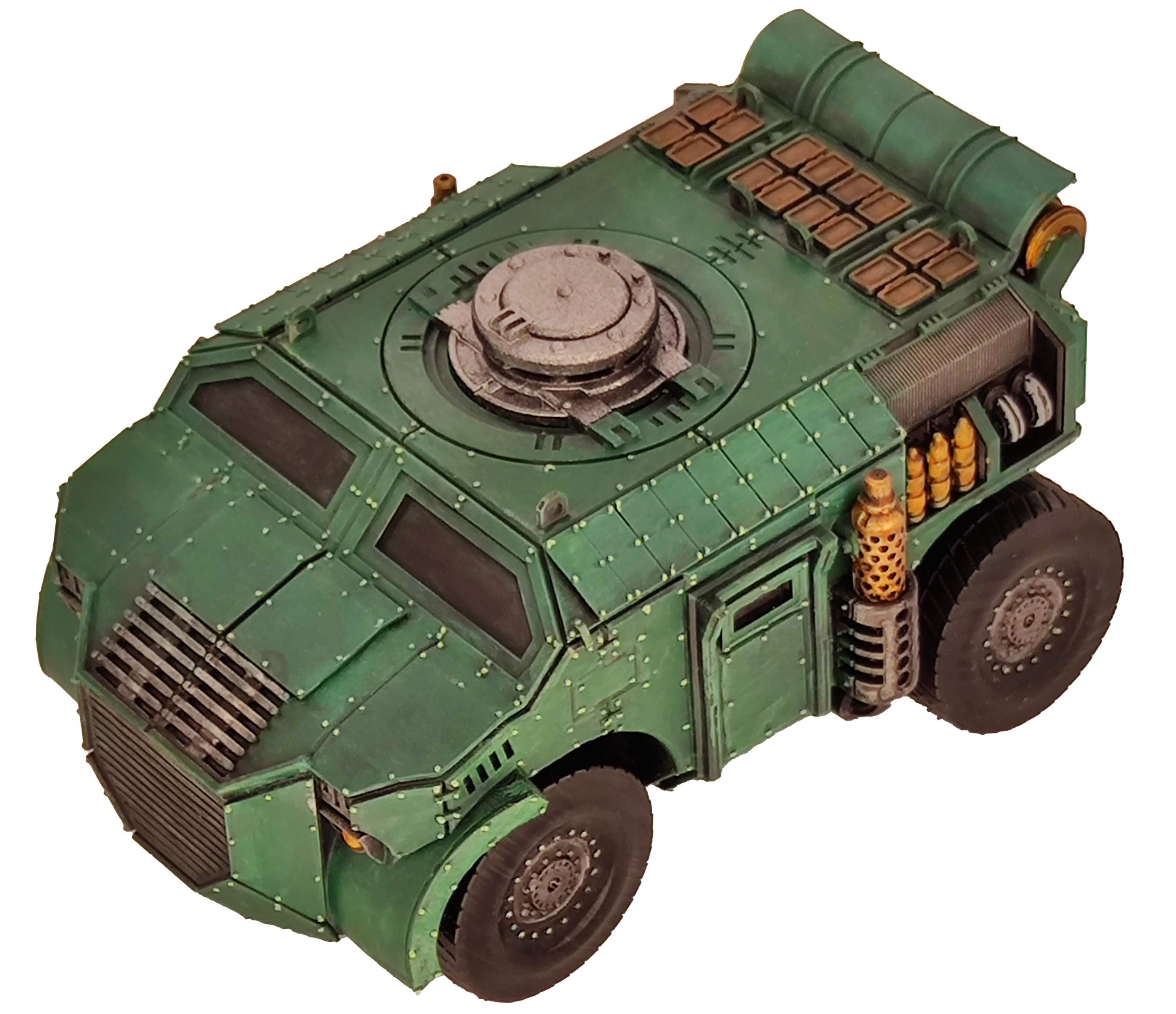 Military - Bufalo Versatile FIV - A Relic of Damocles' Conquest, imperial, post-apocalyptic empire, usable for tabletop wargame