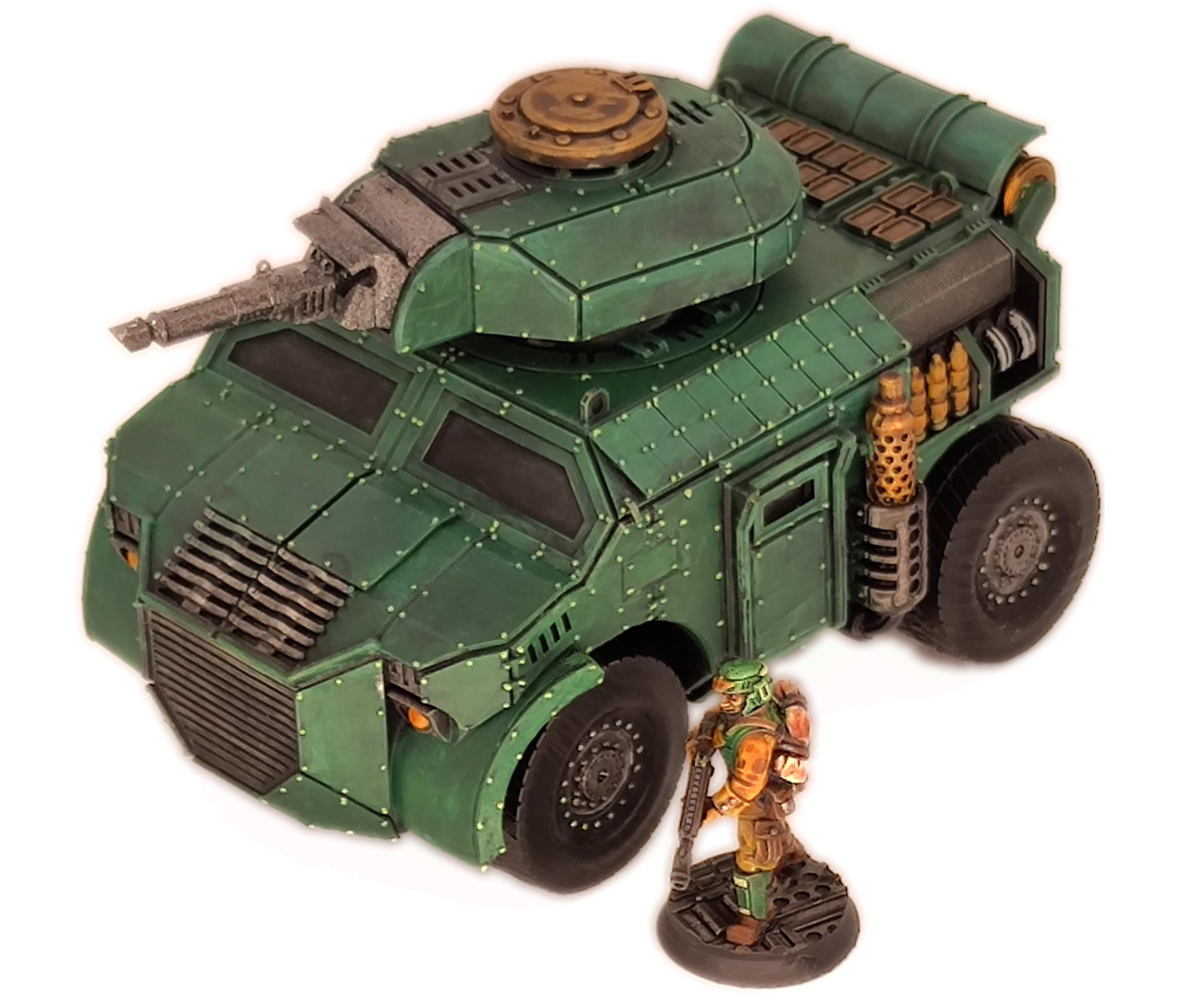 Military - Bufalo Versatile FIV - A Relic of Damocles' Conquest, imperial, post-apocalyptic empire, usable for tabletop wargame
