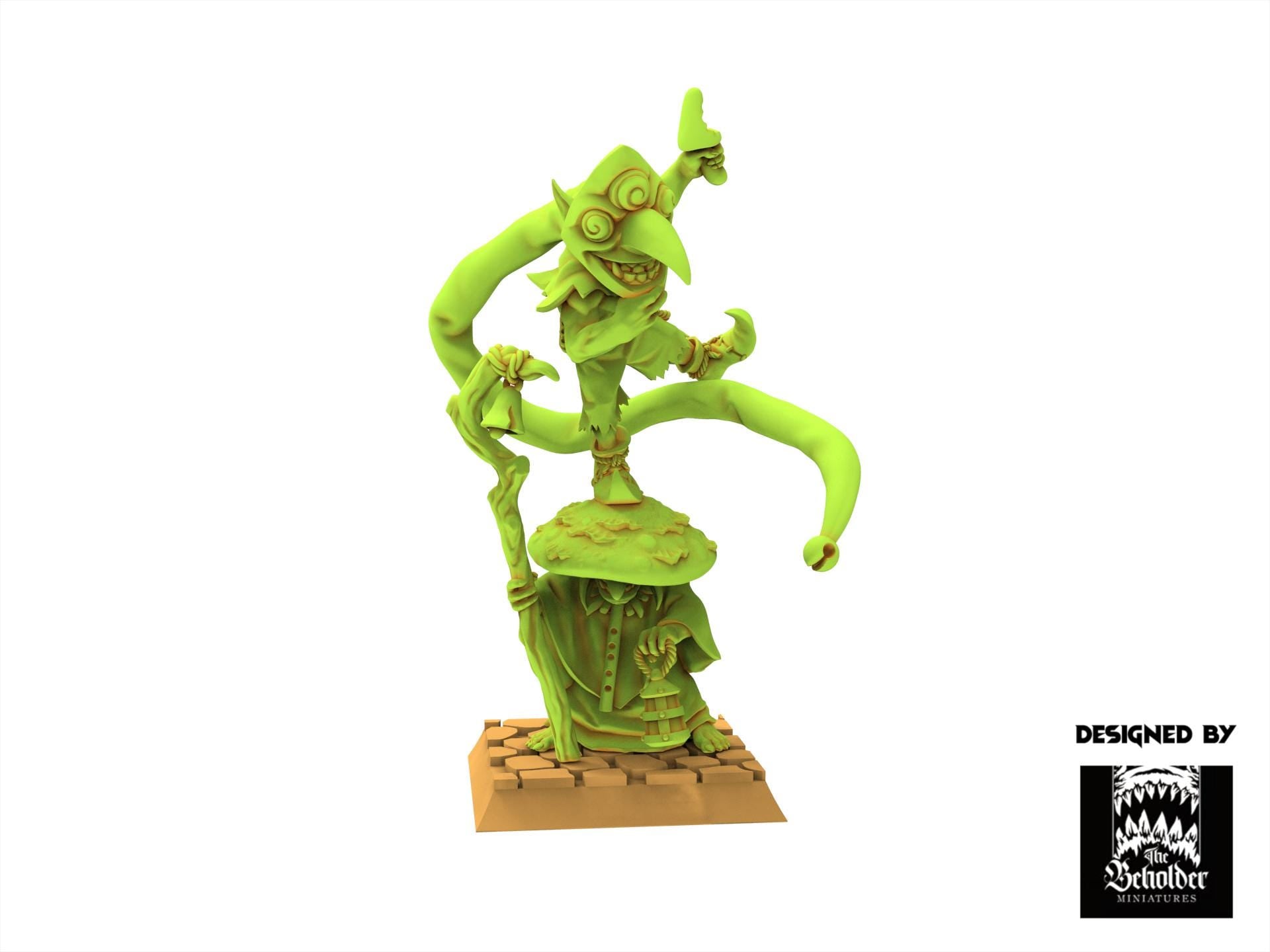 Orc & Goblin - Mushroom Eaters - The Black horde, utilisables pour Oldhammer, king of wars, 9th age