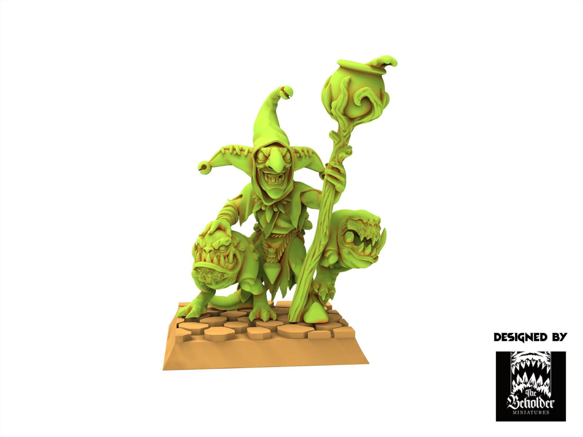 Orc & Goblin - Mushroom Eaters - The Black horde, utilisables pour Oldhammer, king of wars, 9th age