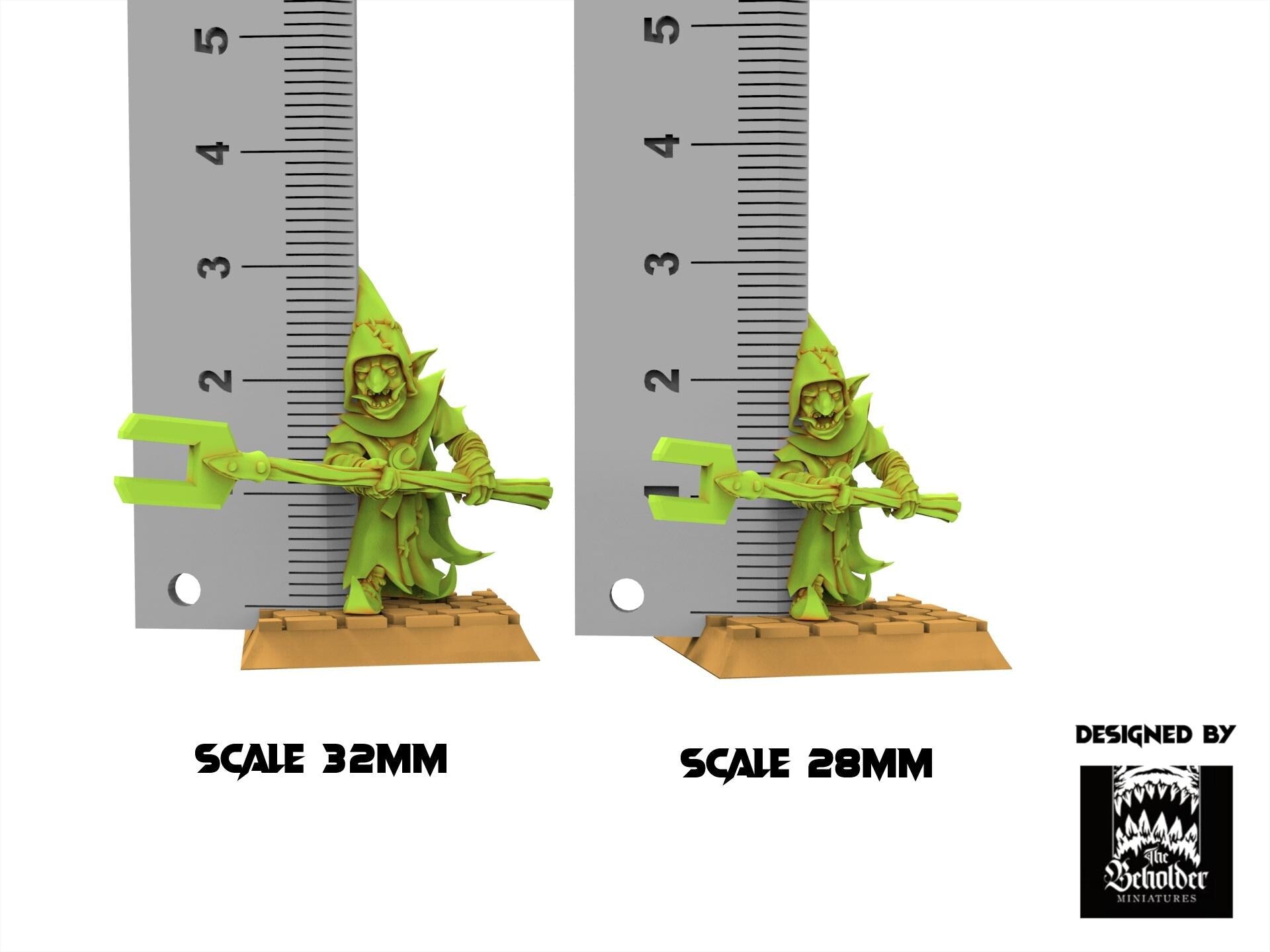 Orc & Goblin - Trebuchert and Crew - The Black horde, utilisables pour Oldhammer, king of wars, 9th age