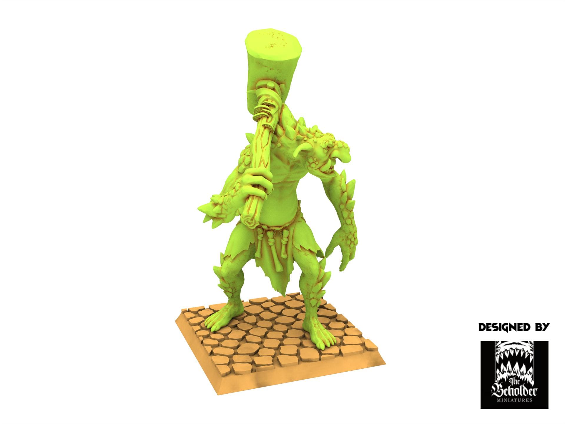 Orc & Goblin - Rock Trolls, The Black Horde, utilisables pour Oldhammer, king of wars, 9th age