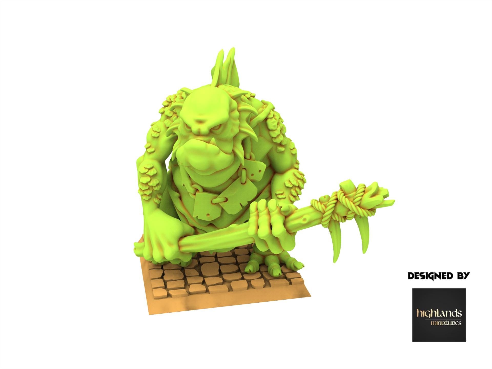 Orc & Goblin - Swamp Trolls, utilisables pour Oldhammer, king of wars, 9th age