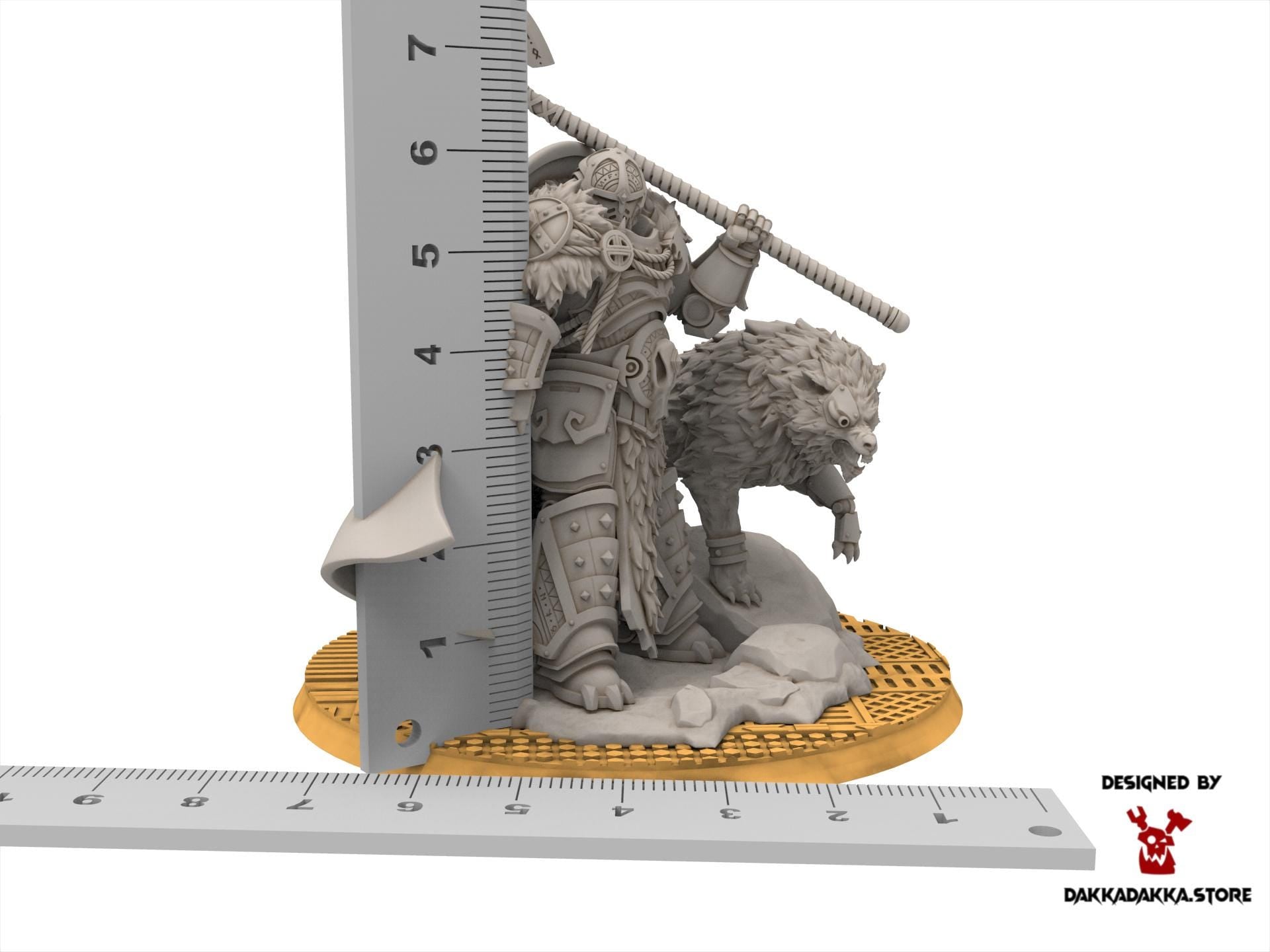 Legio Prima - Fein'ar The Wolfborn, mechanized infantry, post apocalyptic empire, usable for tabletop wargame.