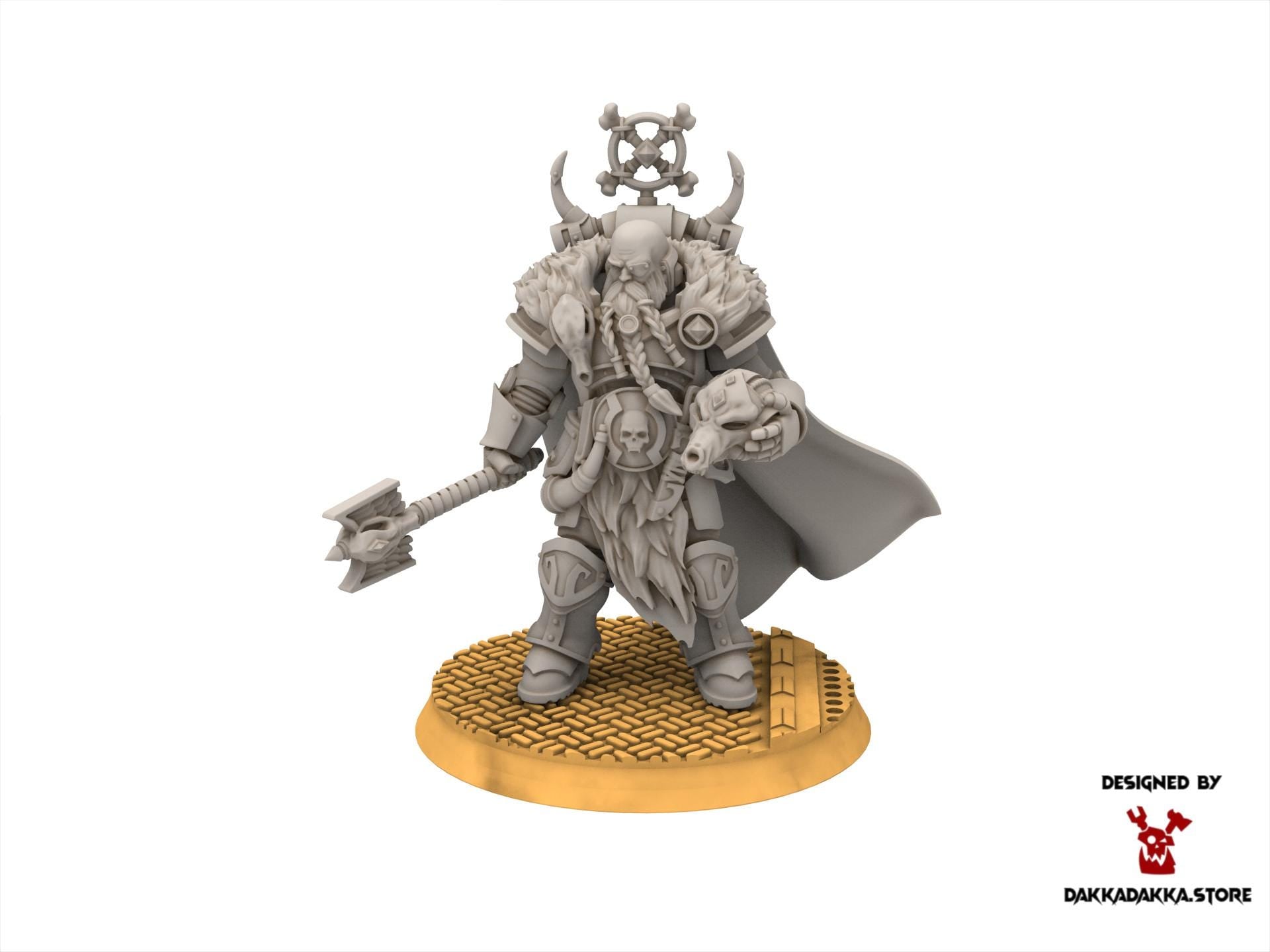 Legio Prima - Ulfrik Thunder voice, mechanized infantry, post apocalyptic empire, usable for tabletop wargame.