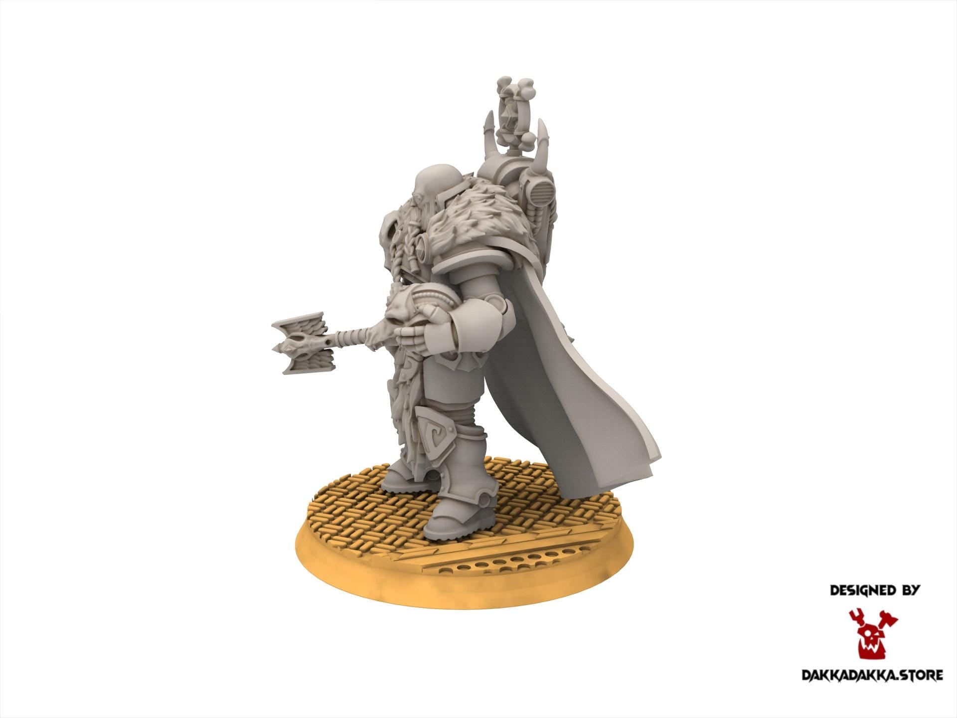 Legio Prima - Ulfrik Thunder voice, mechanized infantry, post apocalyptic empire, usable for tabletop wargame.