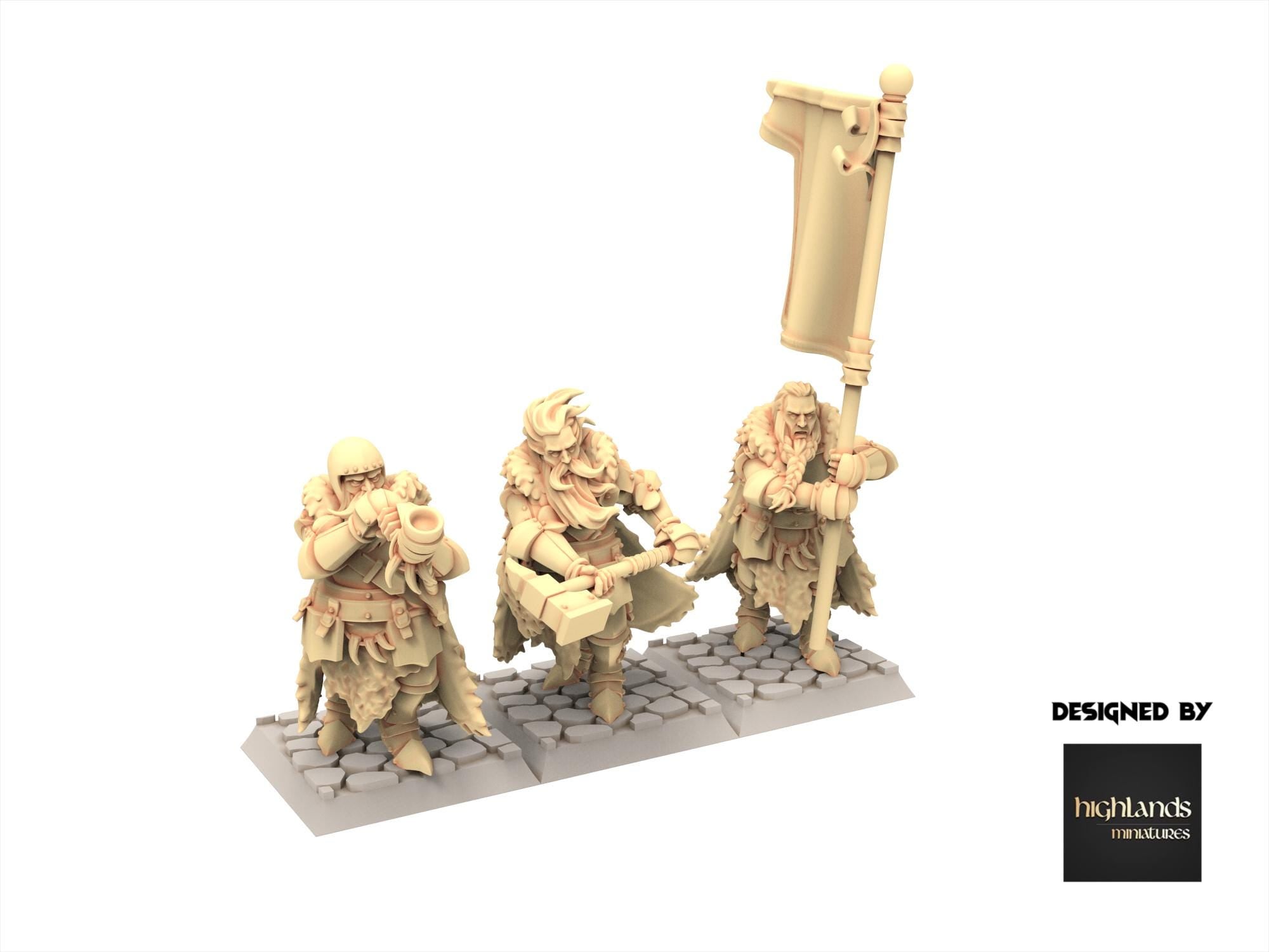 Imperial Fantasy - Mergenheim knights on foot