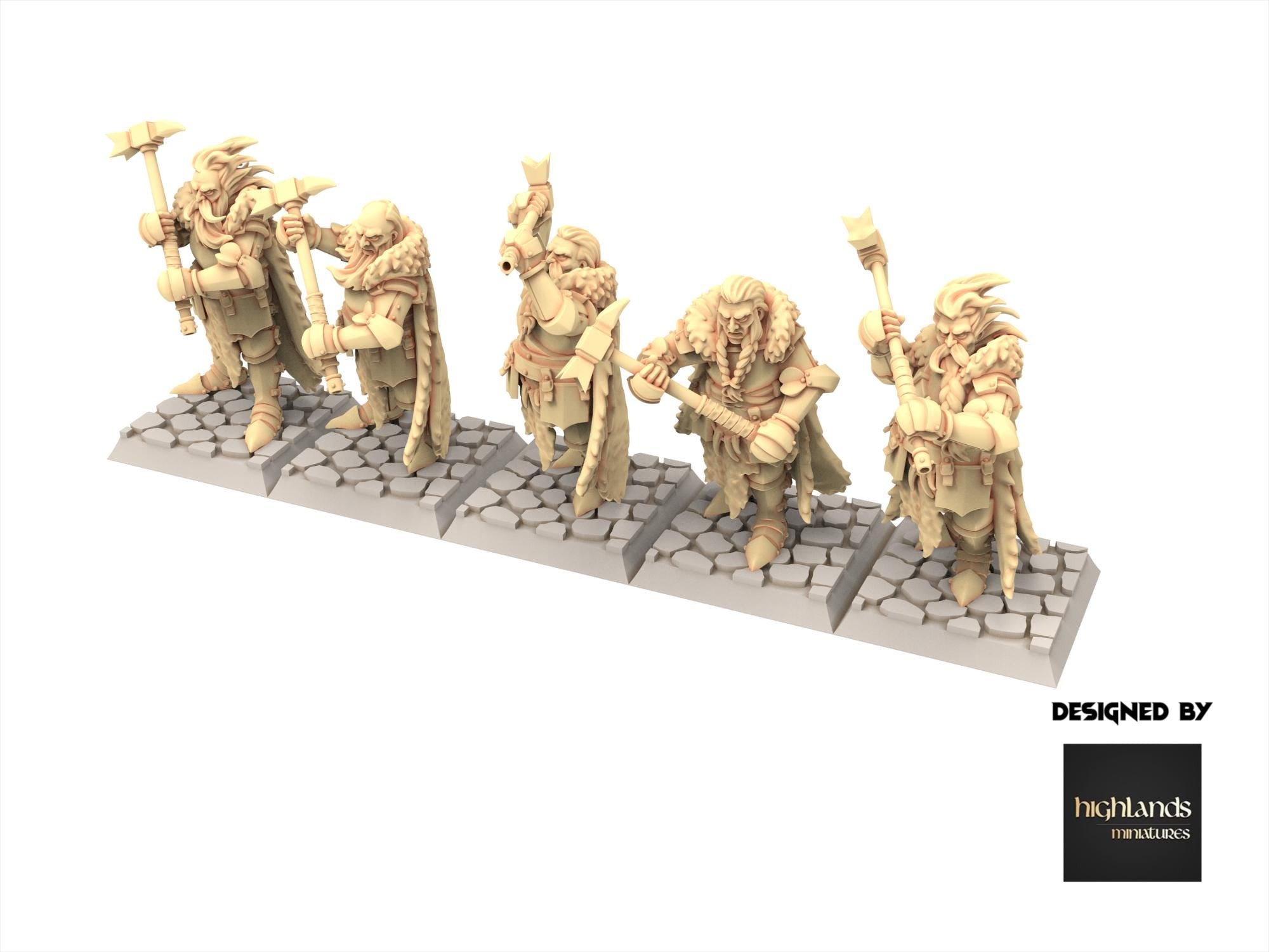 Imperial Fantasy - Mergenheim knights on foot