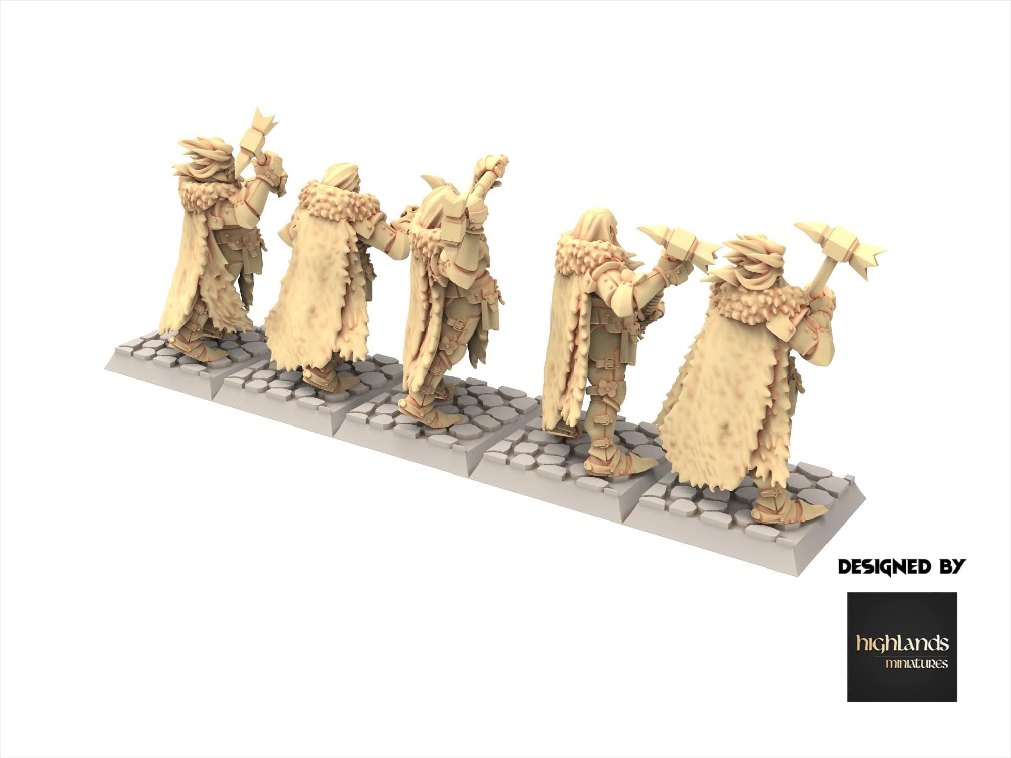 Imperial Fantasy - Mergenheim knights on foot