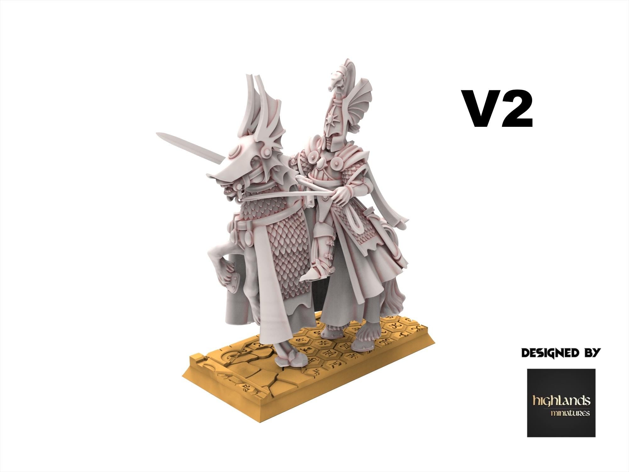 Hight Elves - Aegean Mounted Lord
