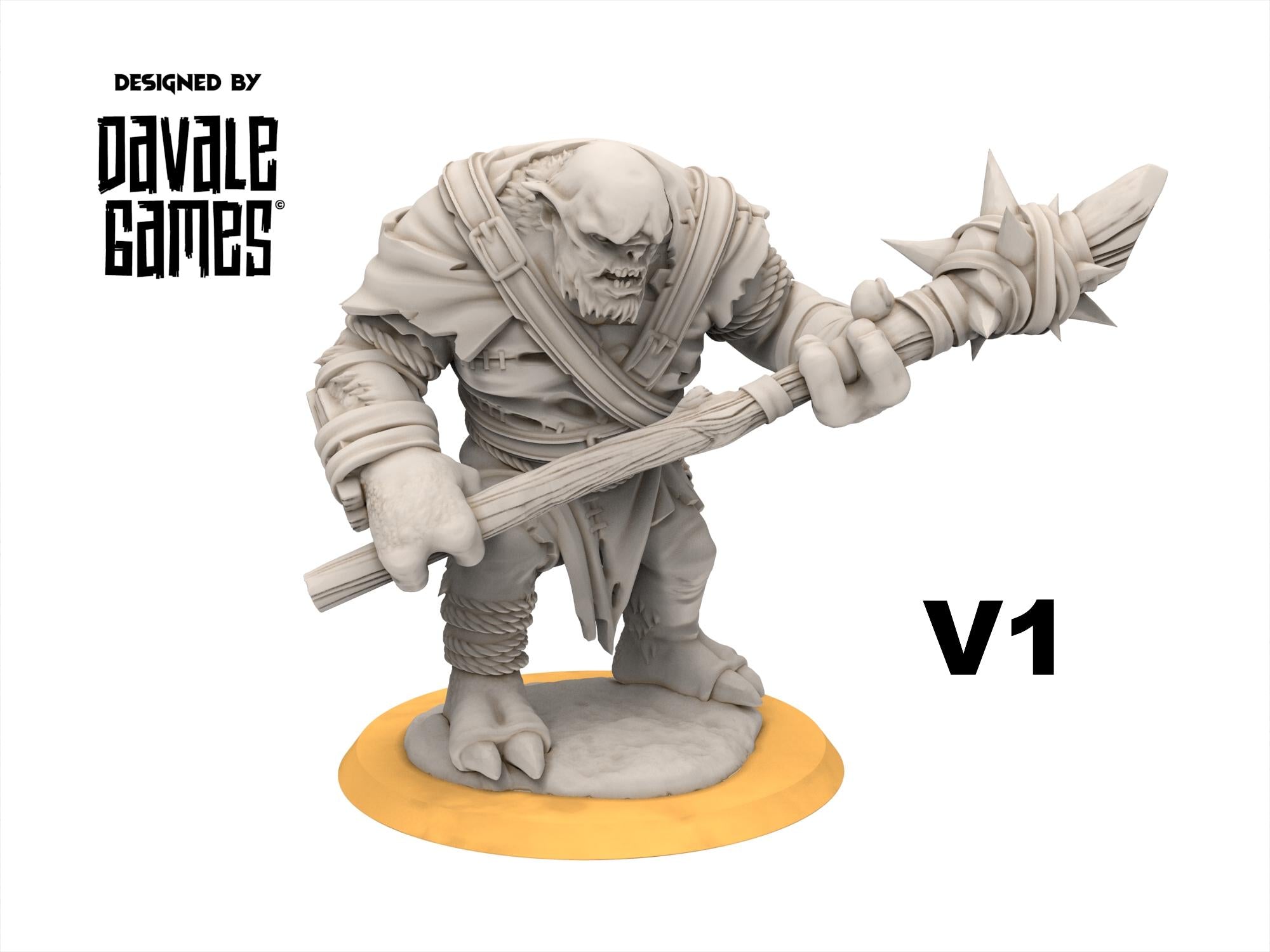 Orc horde - Anagar Trolls