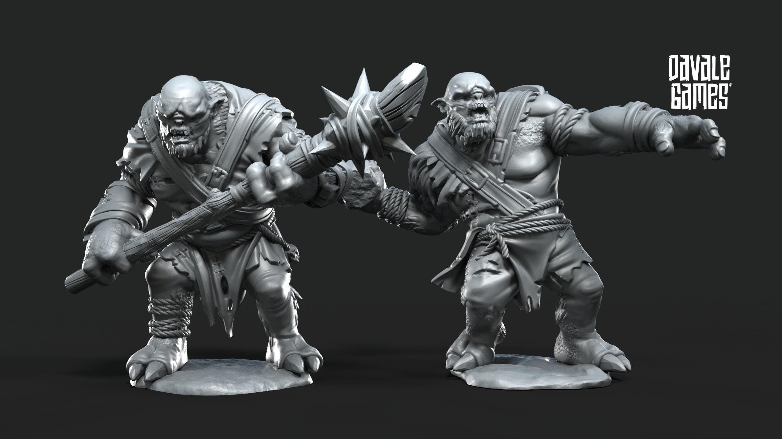 Orc horde - Anagar Trolls
