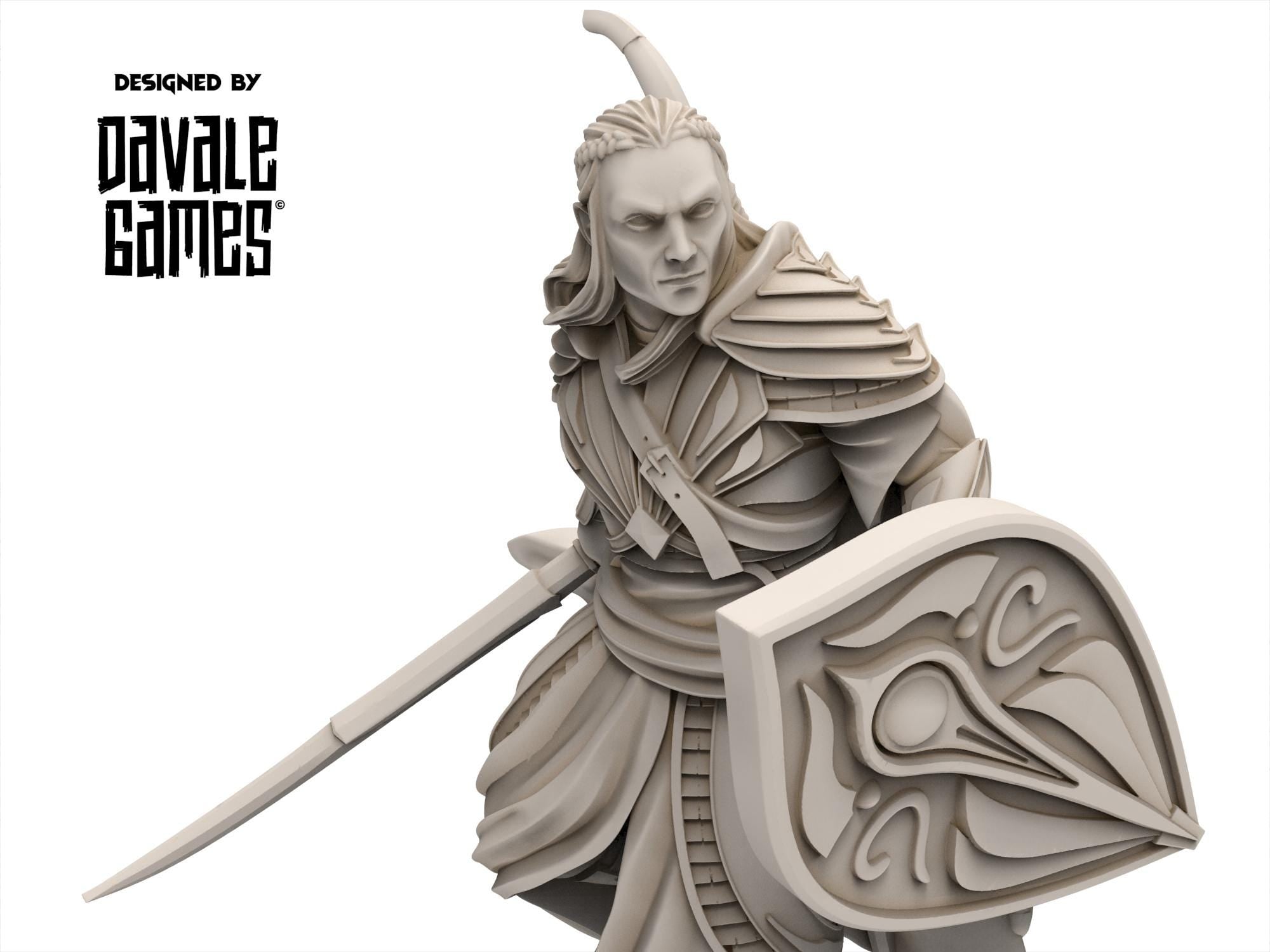 Rivandall - Captain of galanthir foot bow