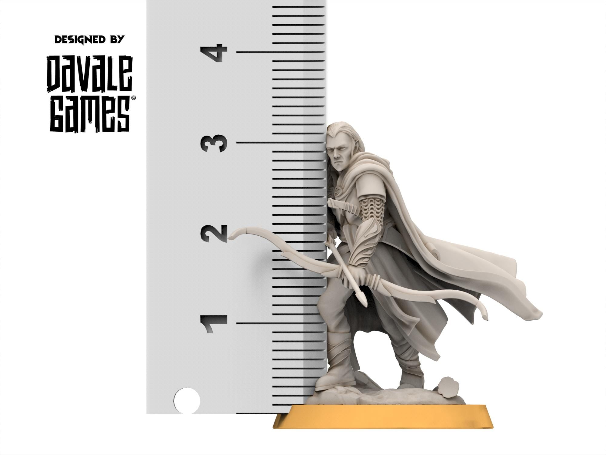 Rivandall - Galanthir Elves_ Forest Guardians with bow