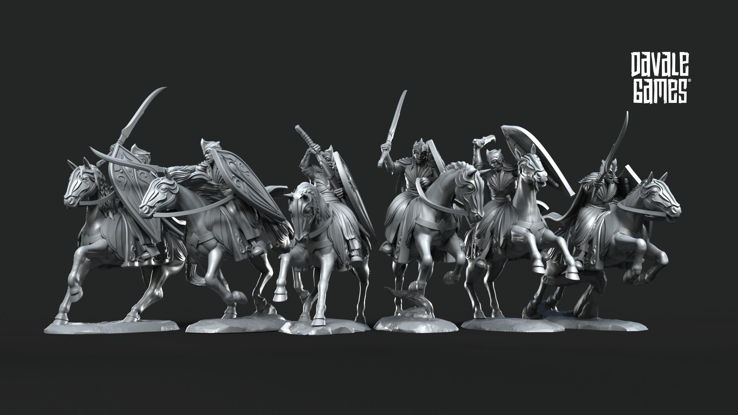 Rivandall - Galanthis elves cavalry