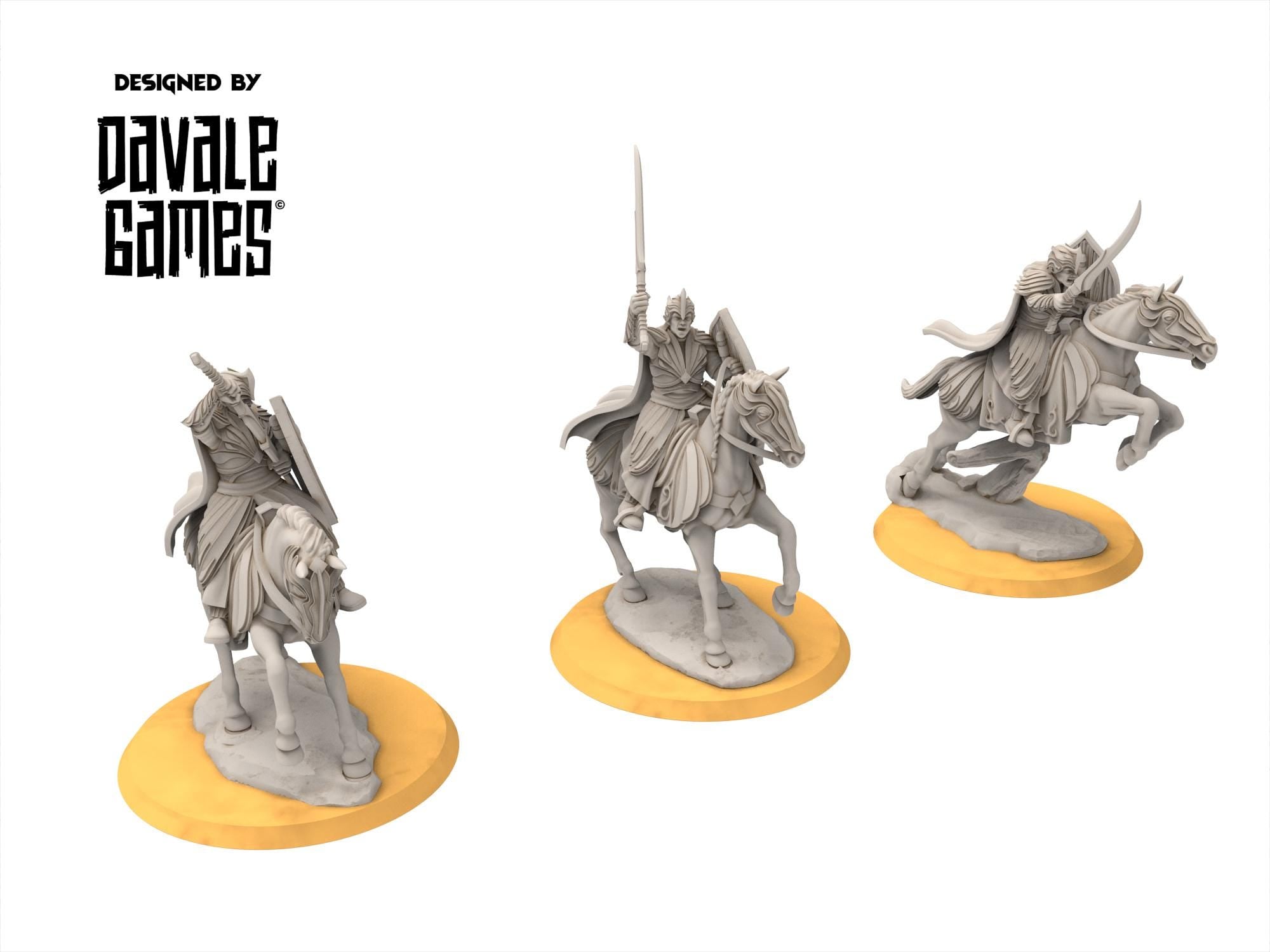 Rivandall - Galanthis elves cavalry