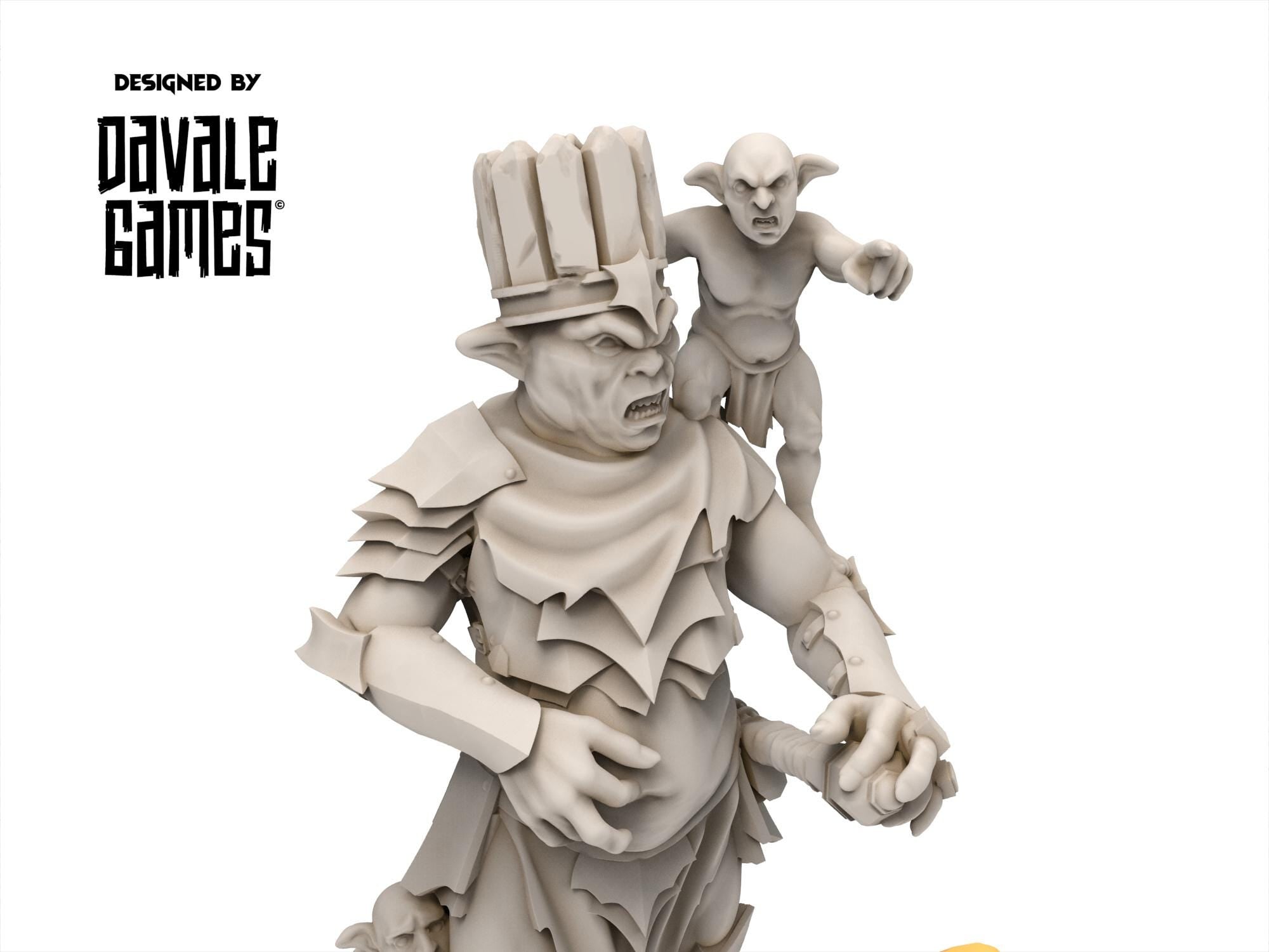 Goblin cave - Gruluk the Big King of the cave