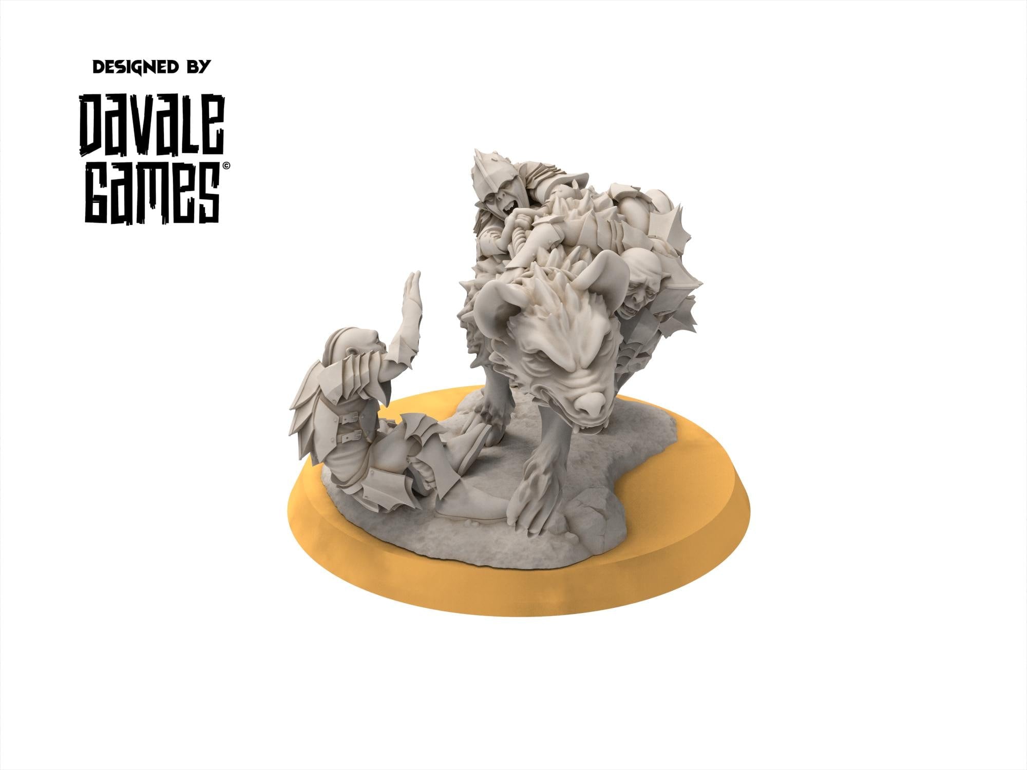 Goblins Cave - Wolf rider tamers