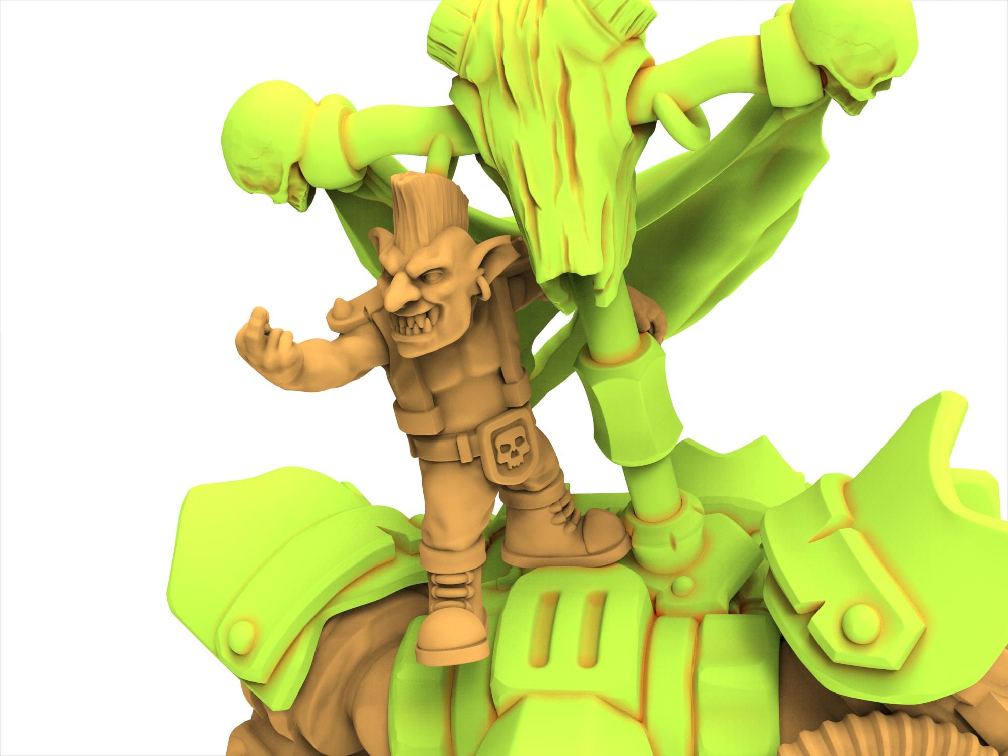 Green Skin - Nikk Da Tech