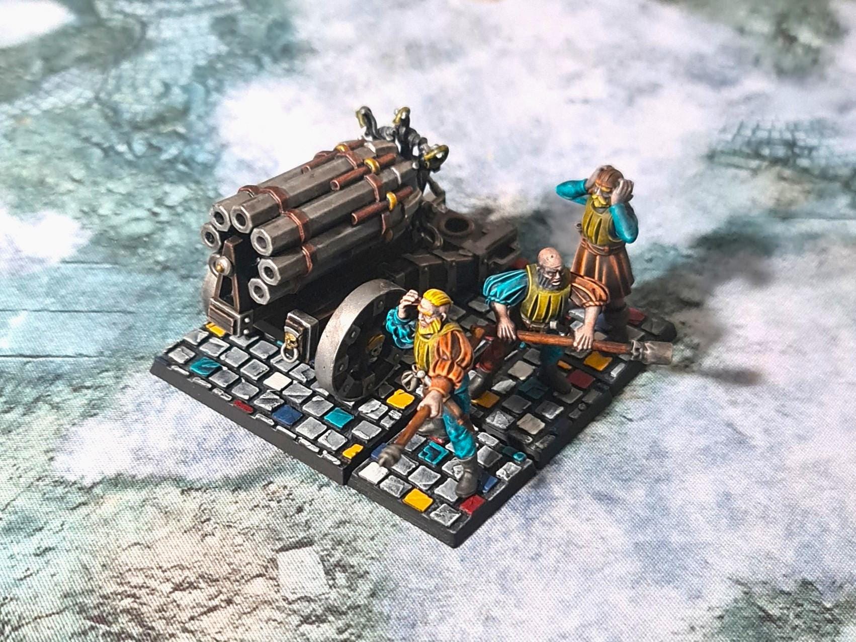 Imperial Fantasy - Volley Gun, Imperial artillery