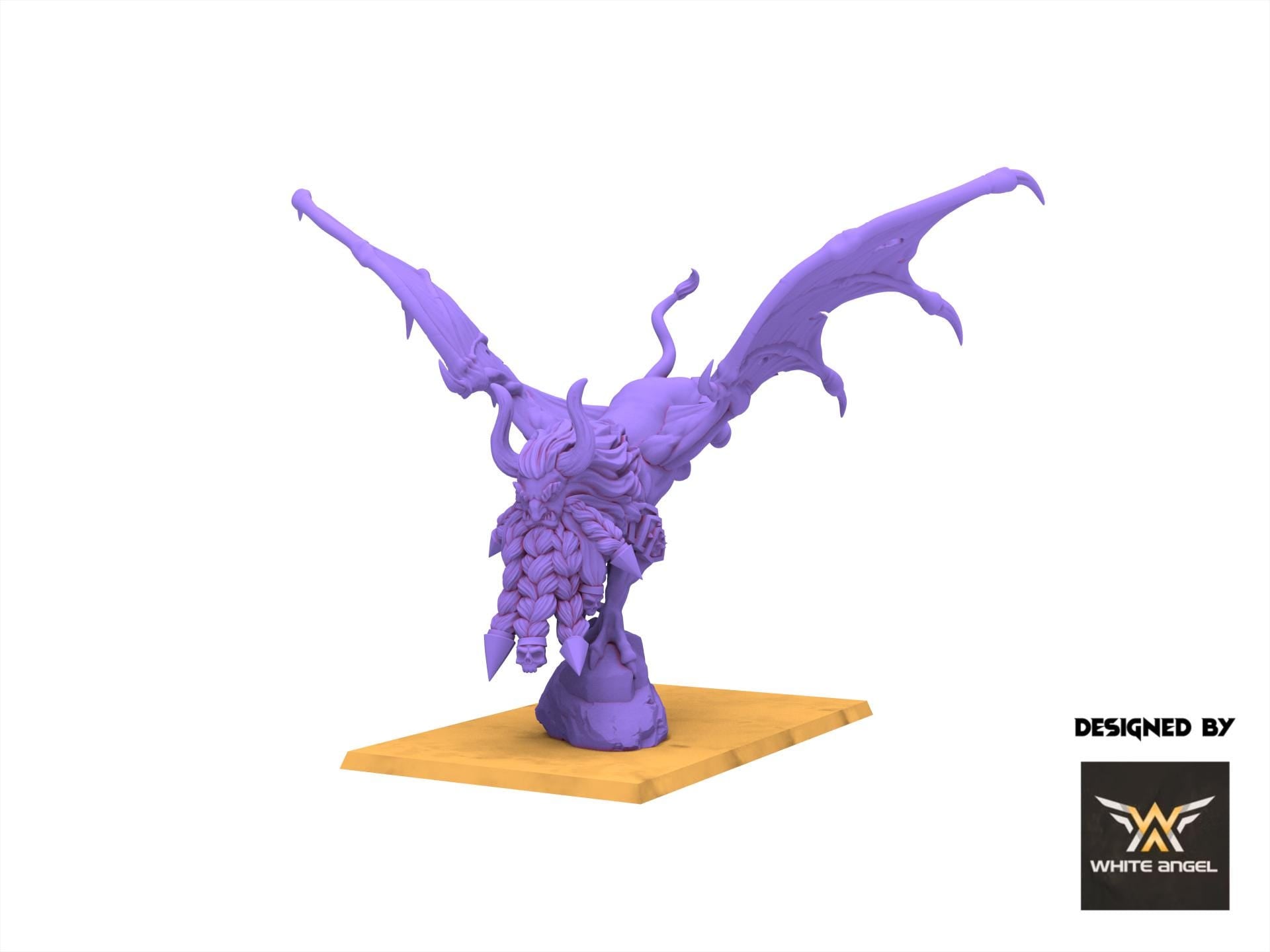 Infernal Dwarves - Infernal God - usable for Oldhammer, Fantasy battles, 9th age