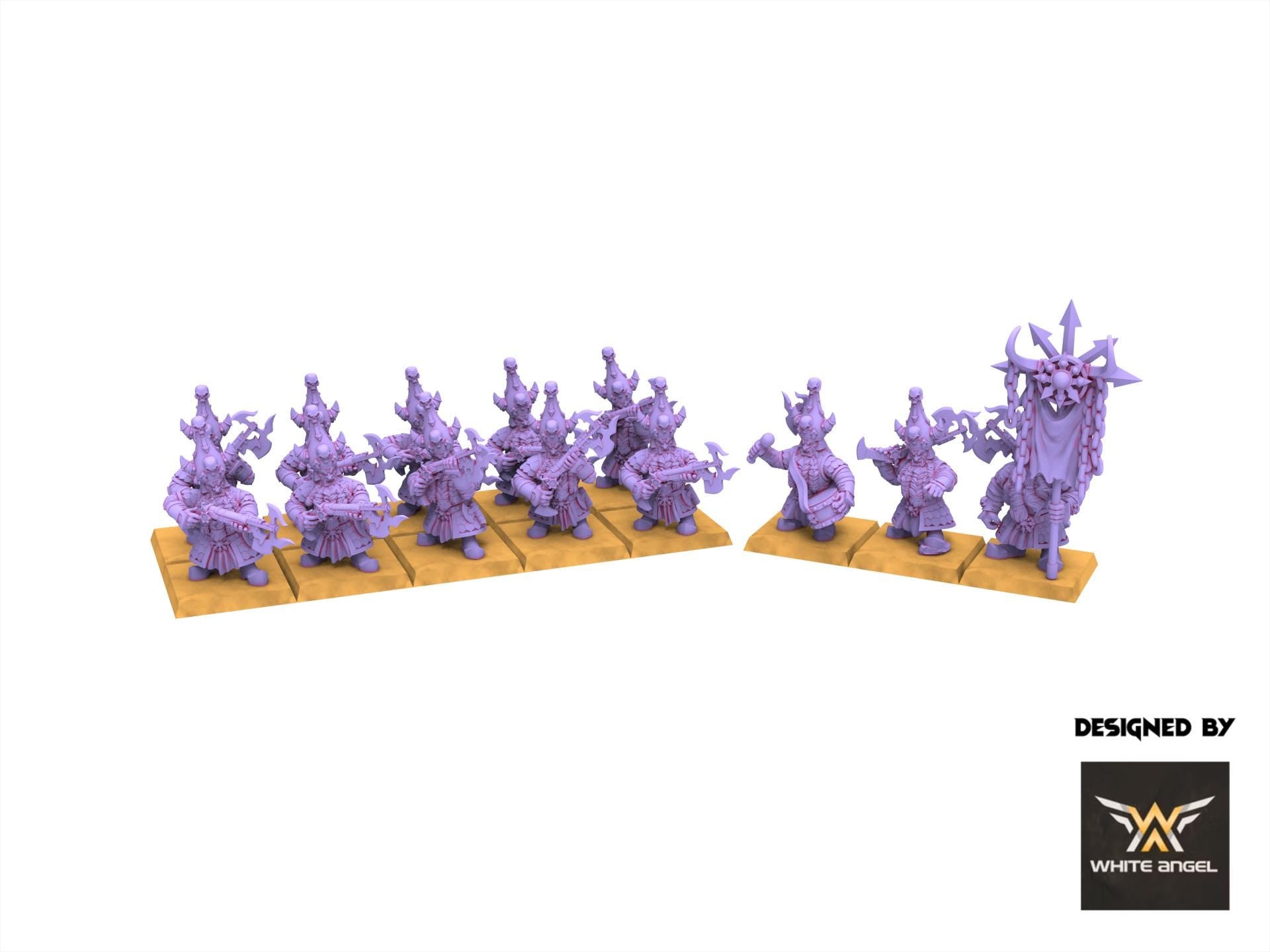 Infernal Dwarves - Infernal Whistle - usable for Oldhammer, Fantasy battles, 9th age