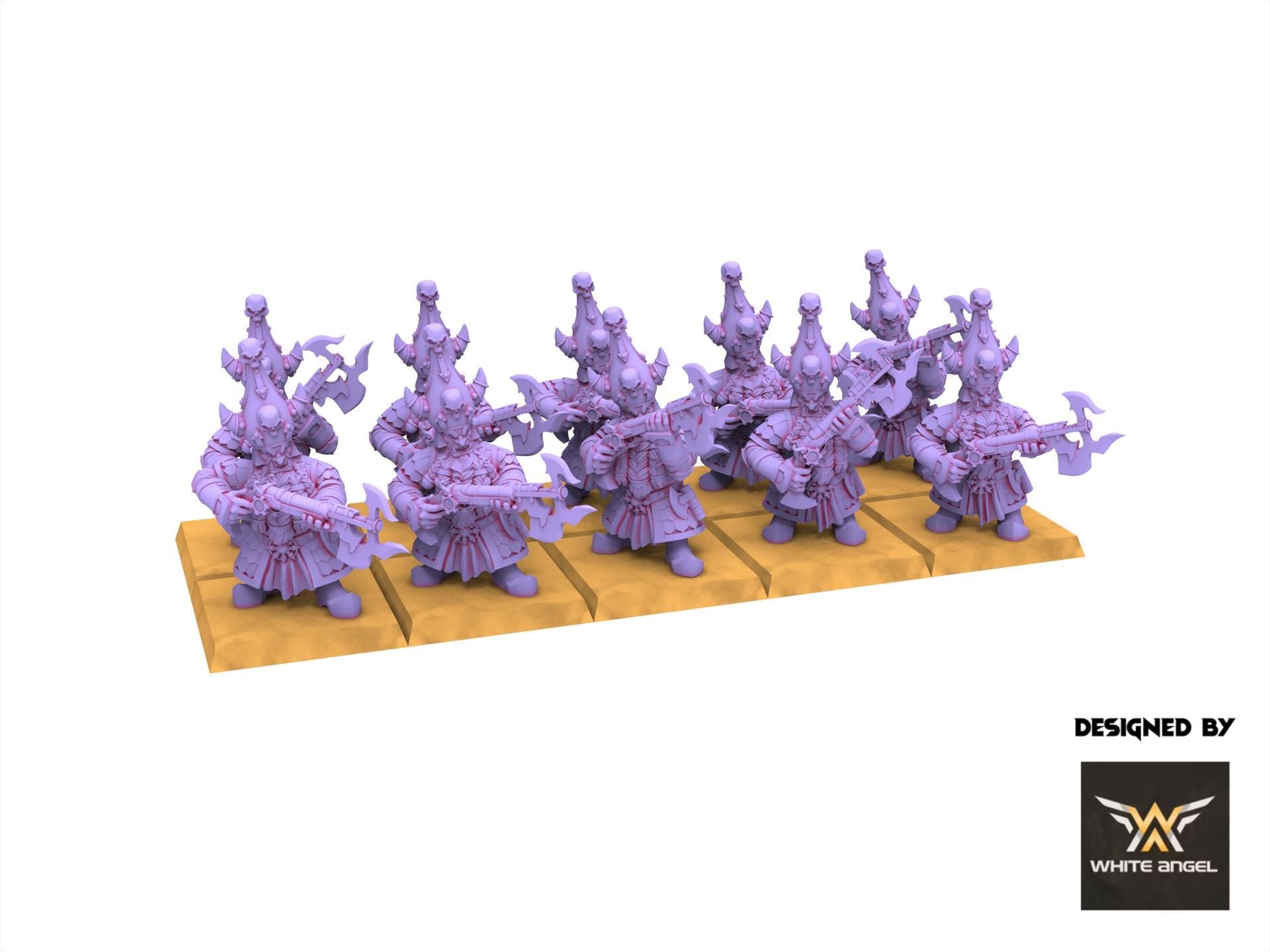 Infernal Dwarves - Infernal Whistle - usable for Oldhammer, Fantasy battles, 9th age