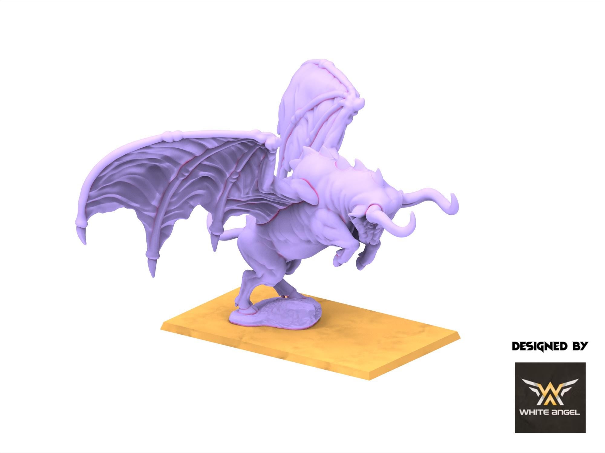 Infernal Dwarves - Infernal Bull - usable for Oldhammer, Fantasy battles, 9th age