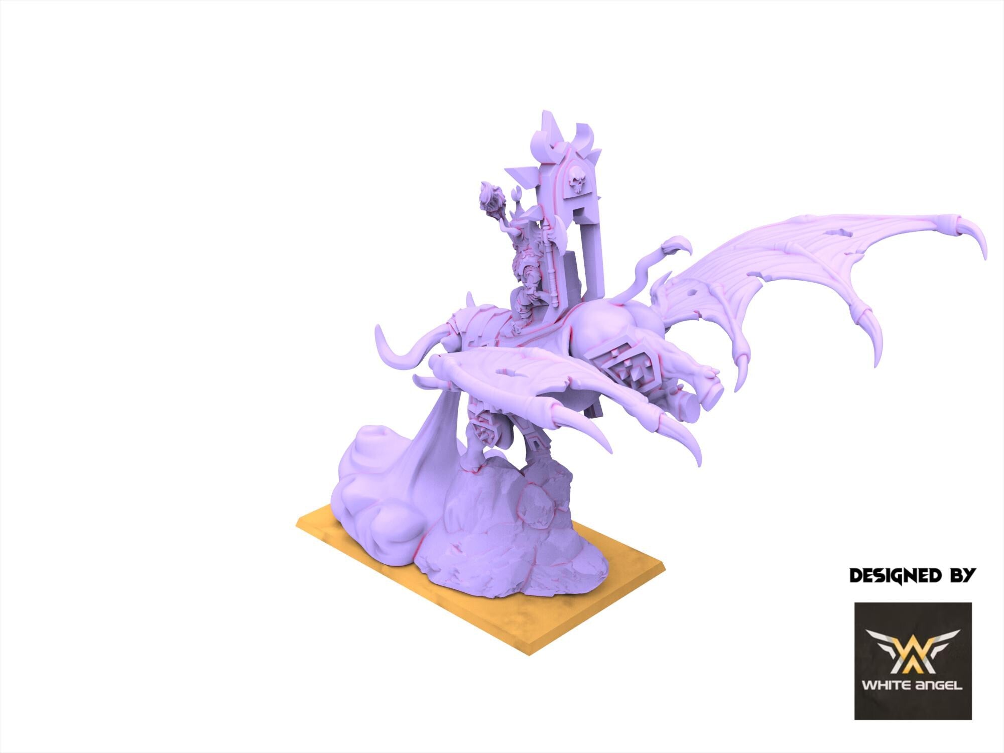 Infernal Dwarves - Infernal Commander Bull - usable for Oldhammer, Fantasy battles, 9th age