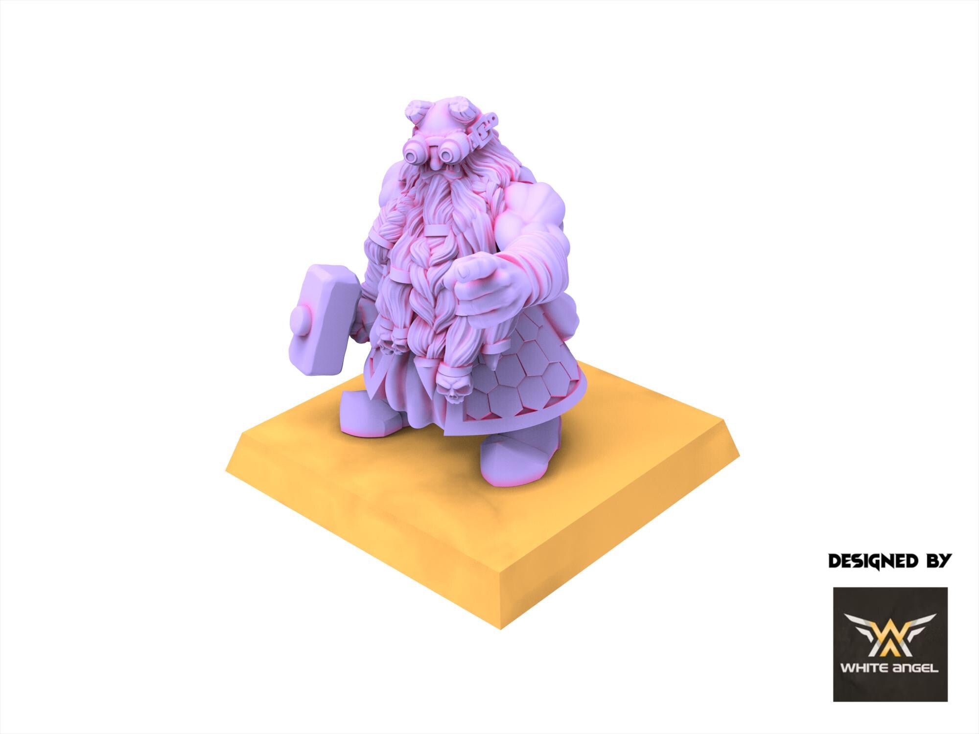 Infernal Dwarves - Infernal Destructor Cannon usable for Oldhammer, Fantasy battles, 9th age