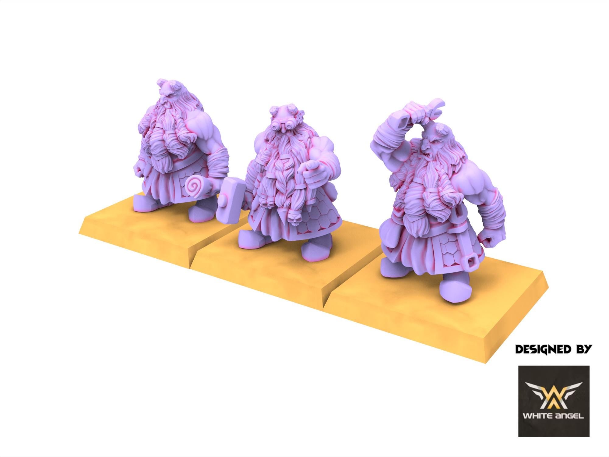 Infernal Dwarves - Infernal Destructor Cannon usable for Oldhammer, Fantasy battles, 9th age