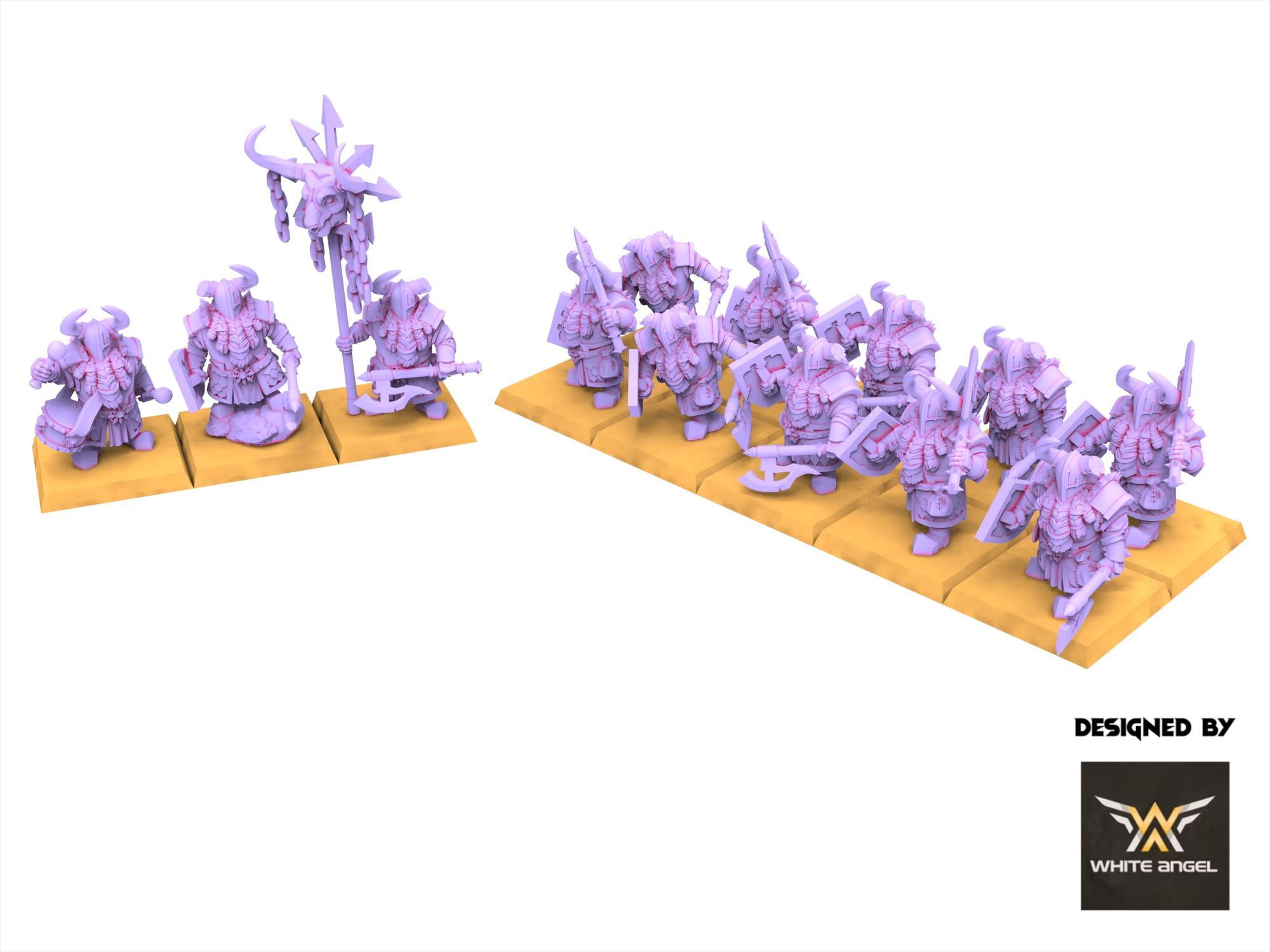 Infernal Dwarves - Infernal Destructor - usable for Oldhammer, Fantasy battles, 9th age