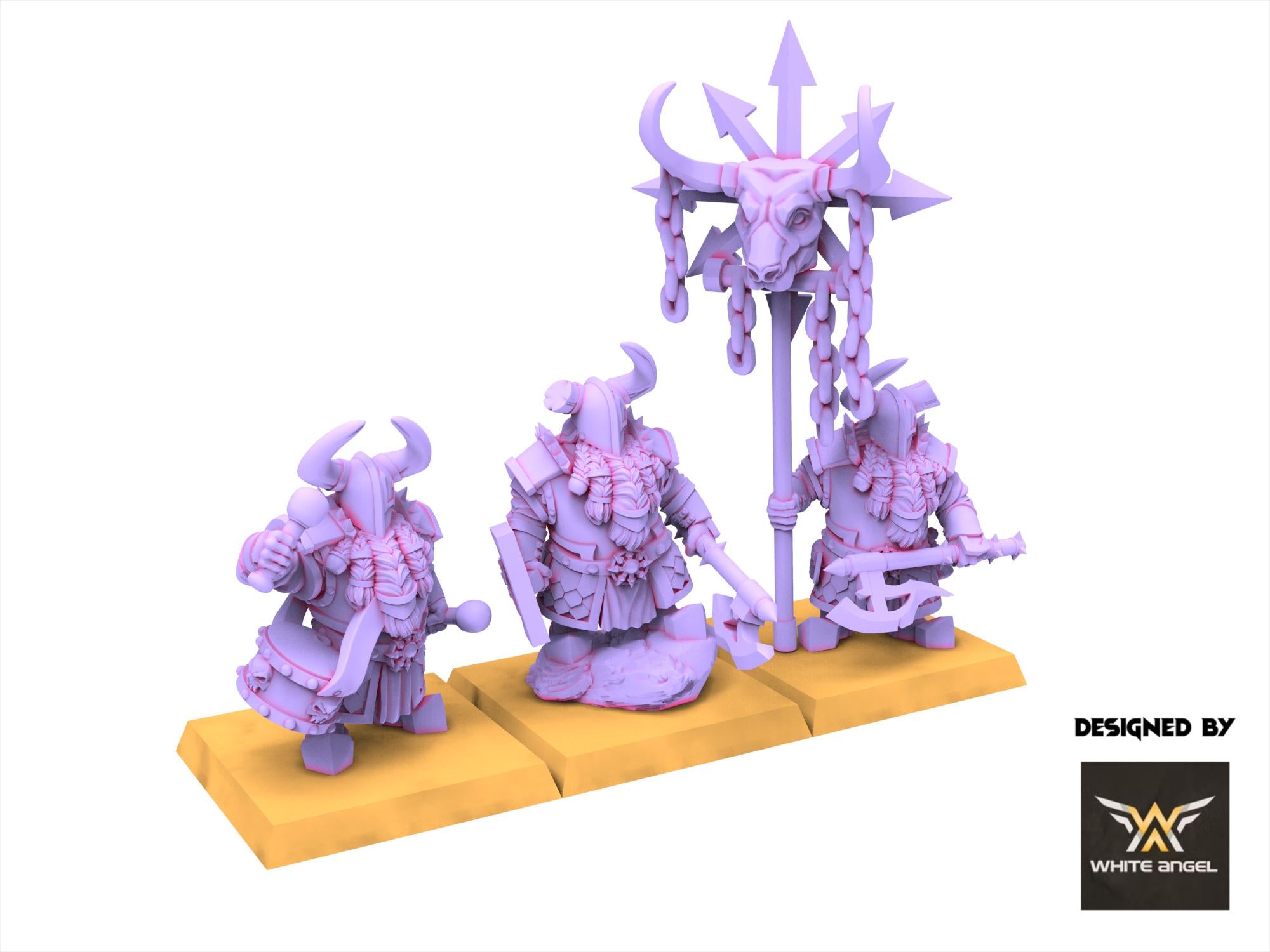 Infernal Dwarves - Infernal Destructor - usable for Oldhammer, Fantasy battles, 9th age