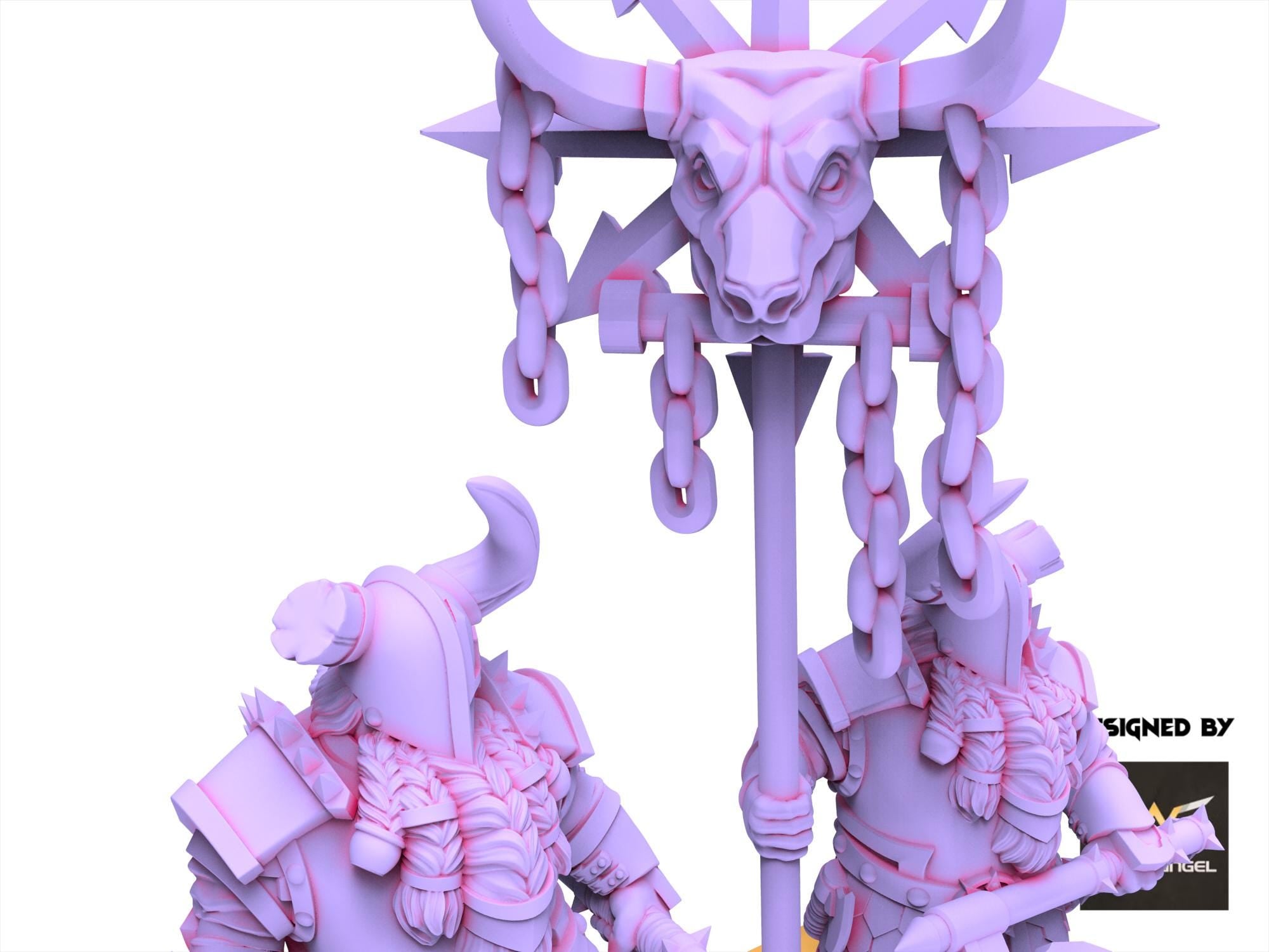 Infernal Dwarves - Infernal Destructor - usable for Oldhammer, Fantasy battles, 9th age