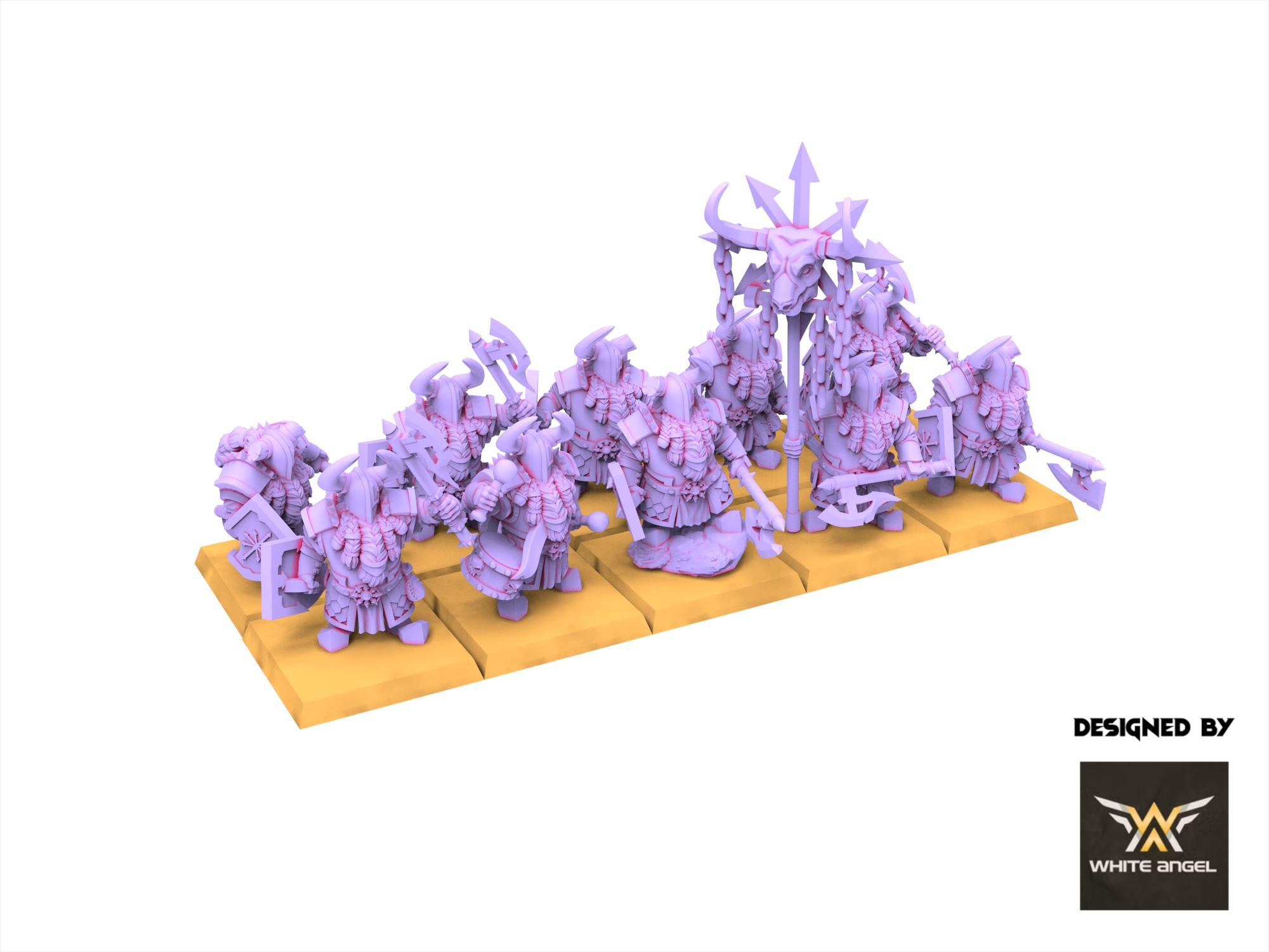 Infernal Dwarves - Infernal Destructor - usable for Oldhammer, Fantasy battles, 9th age