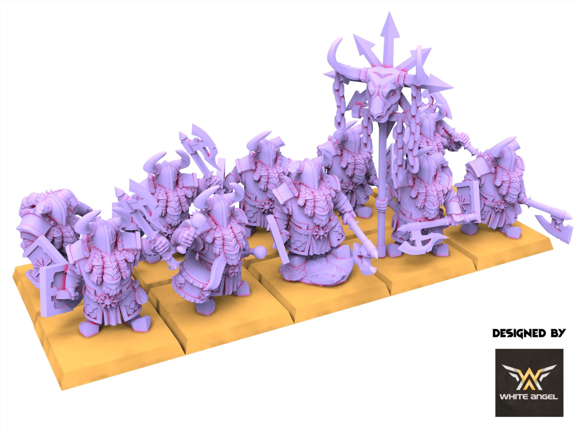 Infernal Dwarves - Infernal Destructor - usable for Oldhammer, Fantasy battles, 9th age