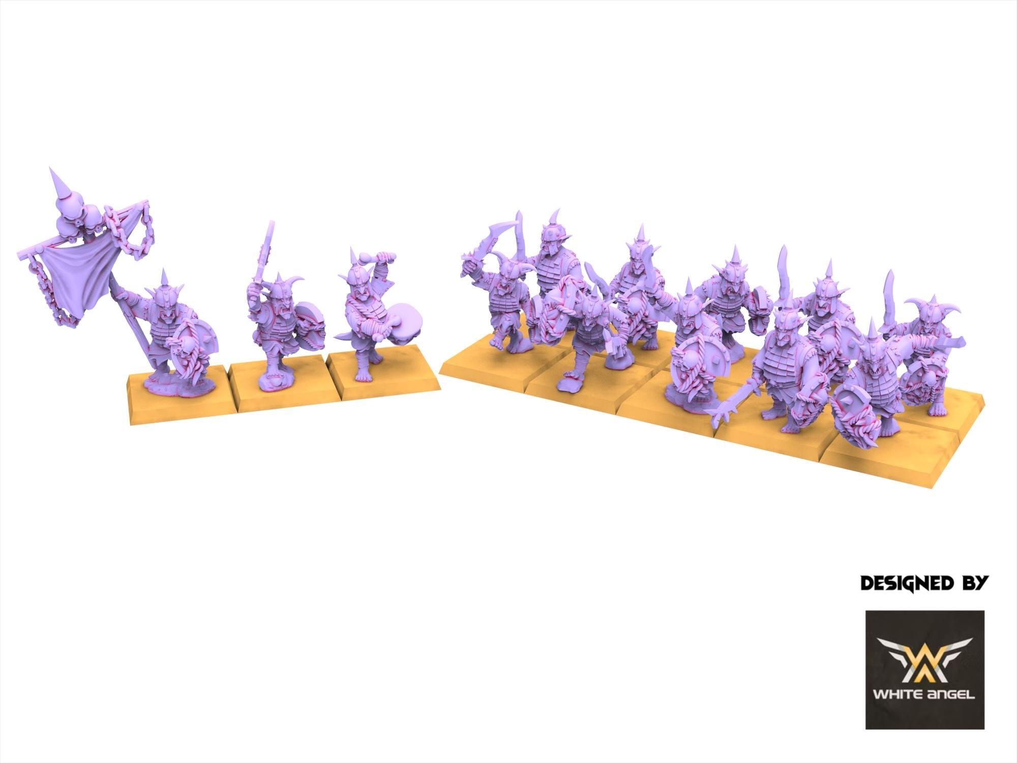 Infernal Dwarves - Infernal Goblin - usable for Oldhammer, Fantasy battles, 9th age