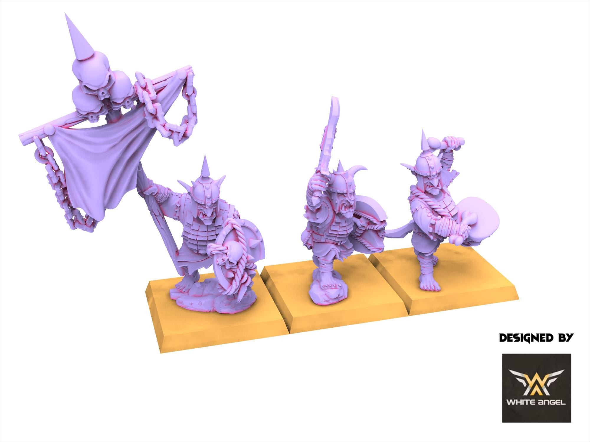 Infernal Dwarves - Infernal Goblin - usable for Oldhammer, Fantasy battles, 9th age