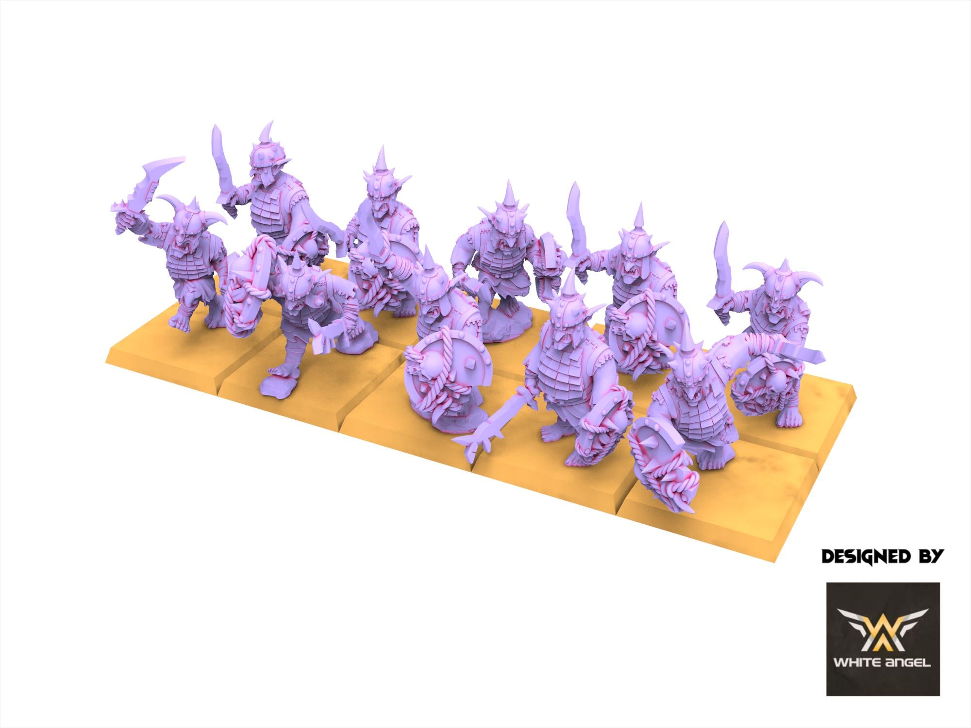 Infernal Dwarves - Infernal Goblin - usable for Oldhammer, Fantasy battles, 9th age