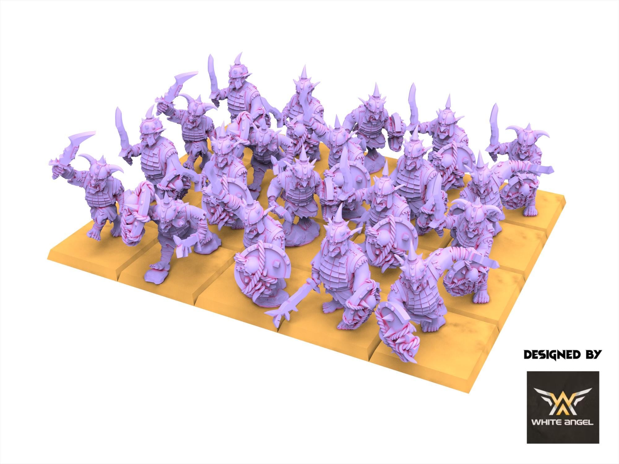 Infernal Dwarves - Infernal Goblin - usable for Oldhammer, Fantasy battles, 9th age