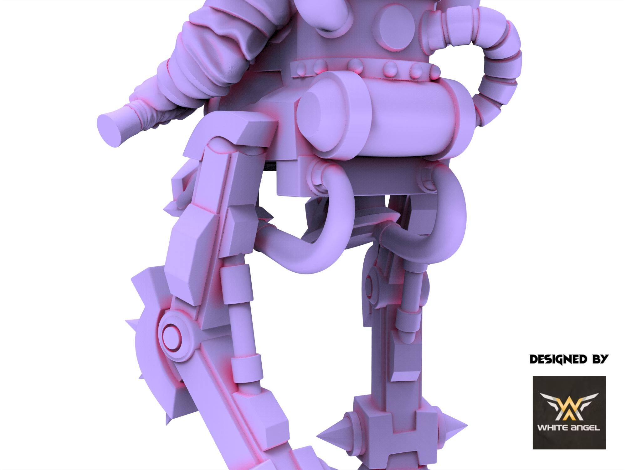 Infernal Dwarves - Infernal Great Engineer - usable for Oldhammer, Fantasy battles, 9th age