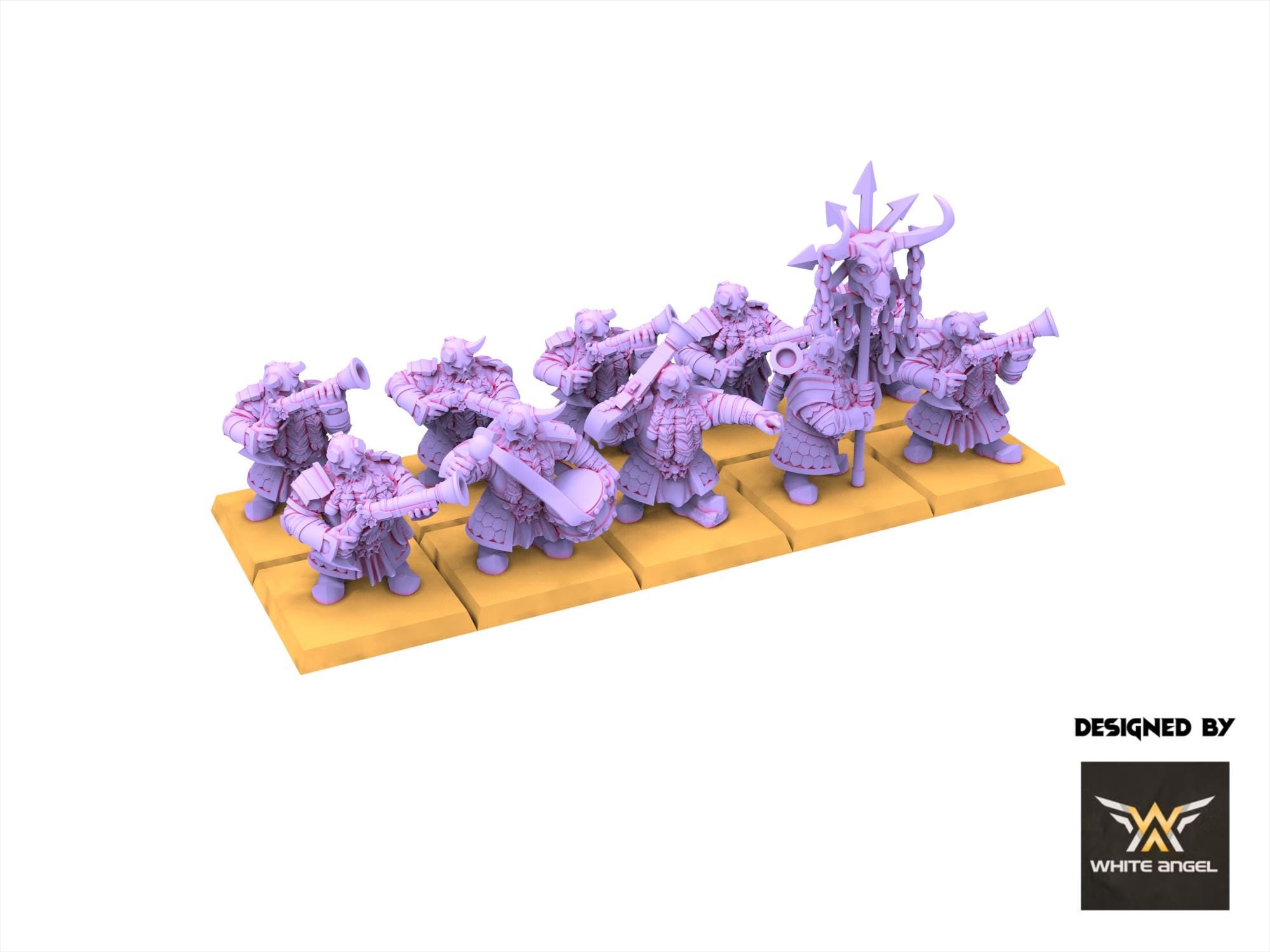 Infernal Dwarves - Infernal gun - usable for Oldhammer, Fantasy battles, 9th age