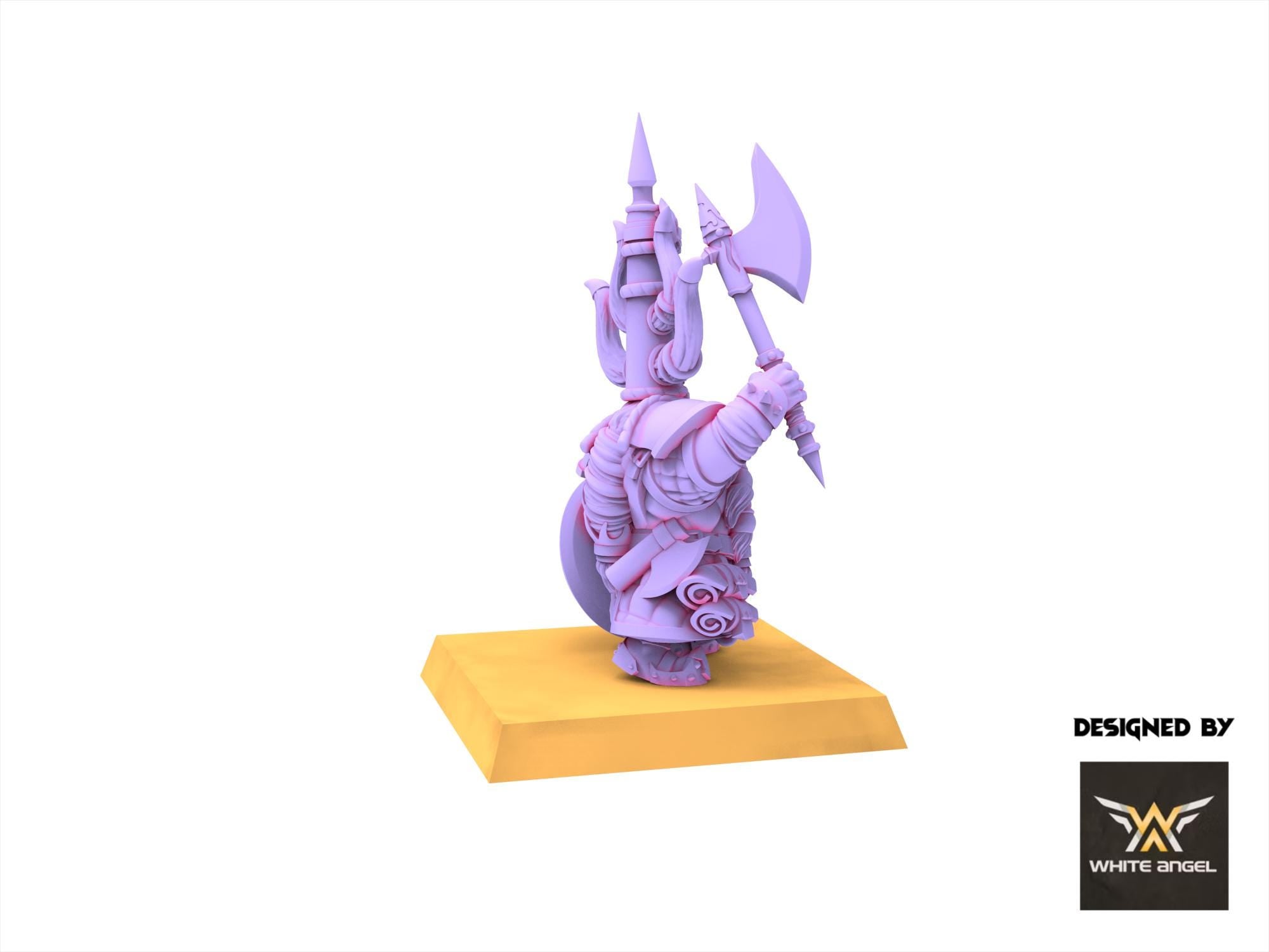 Infernal Dwarves -Infernal King - usable for Oldhammer, Fantasy battles, 9th age