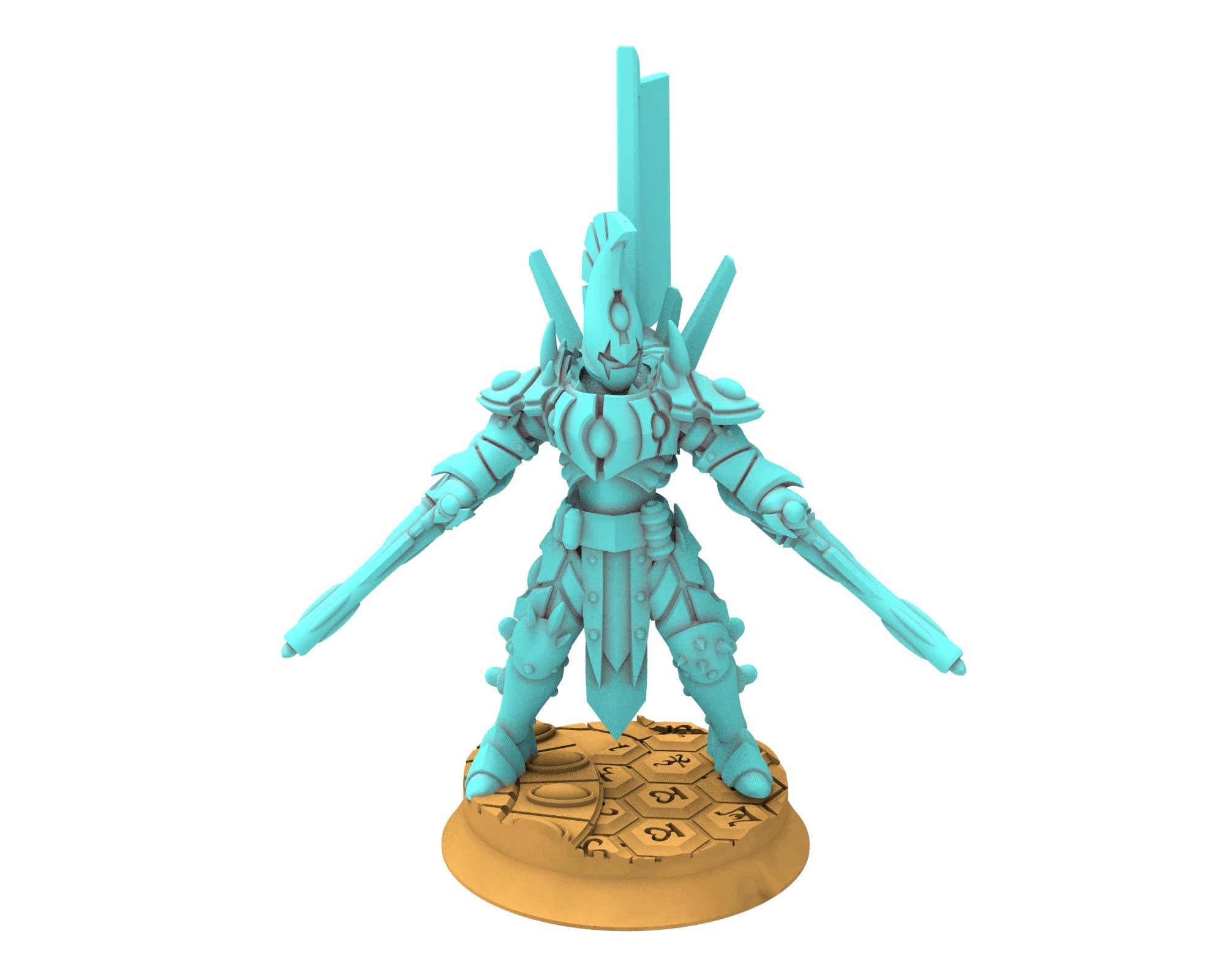 Space Elves - Pirate Mercenaries - Tech Elves Edge Miniatures, The Cursed Dimension