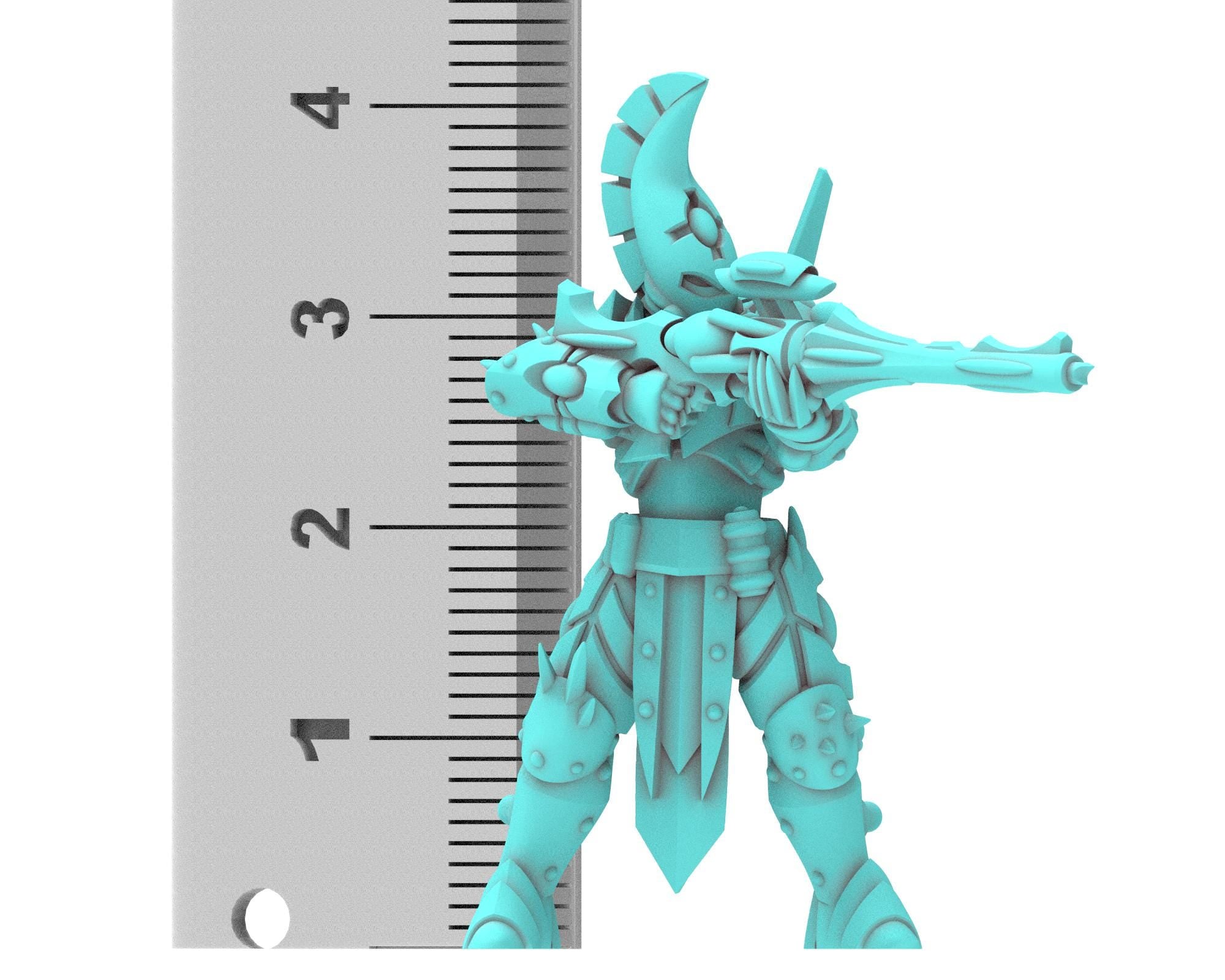 Space Elves - Pirate Mercenaries - Tech Elves Edge Miniatures, The Cursed Dimension